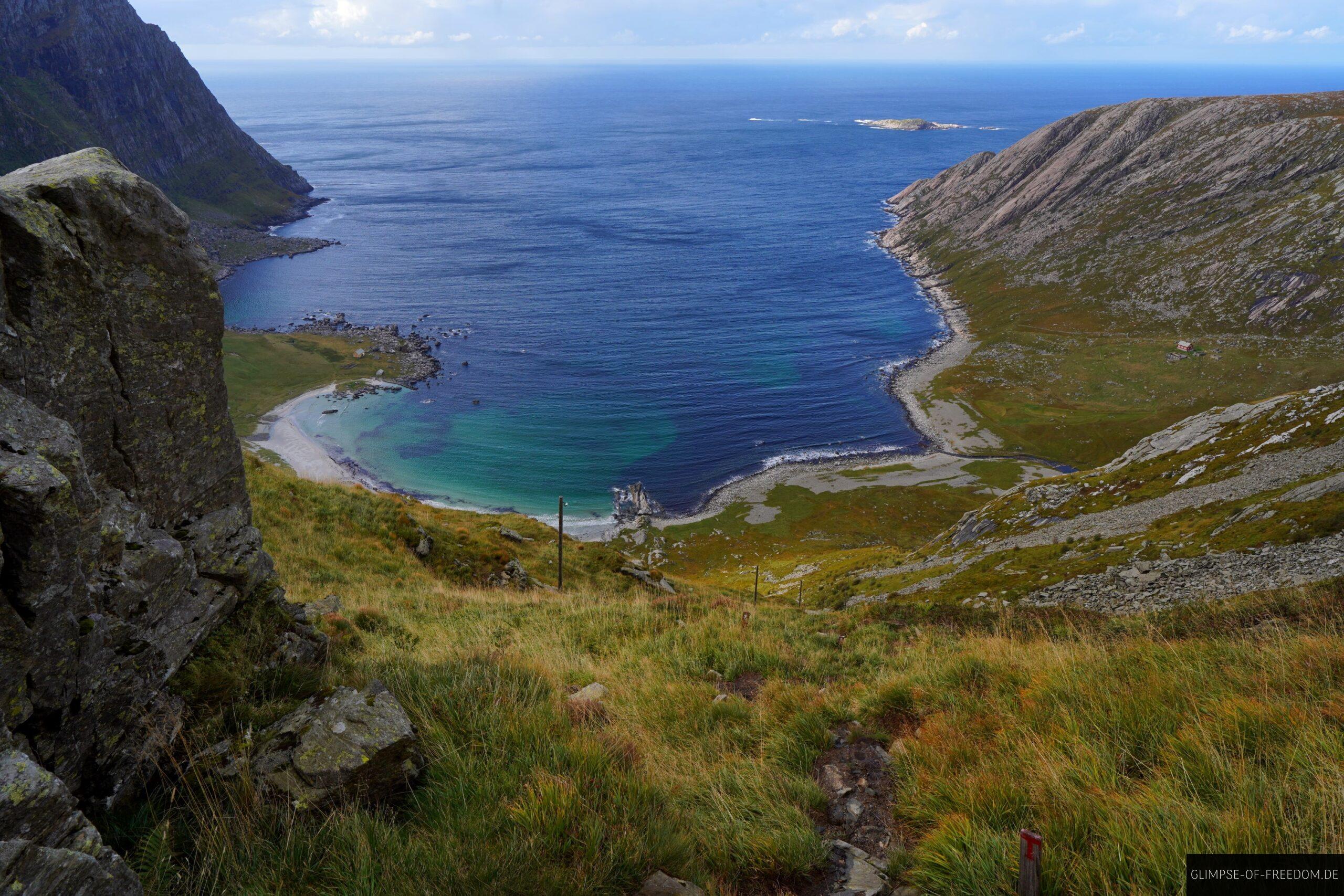 Abstieg zum Vetvika Strand scaled Abstieg zum Vetvika Strand