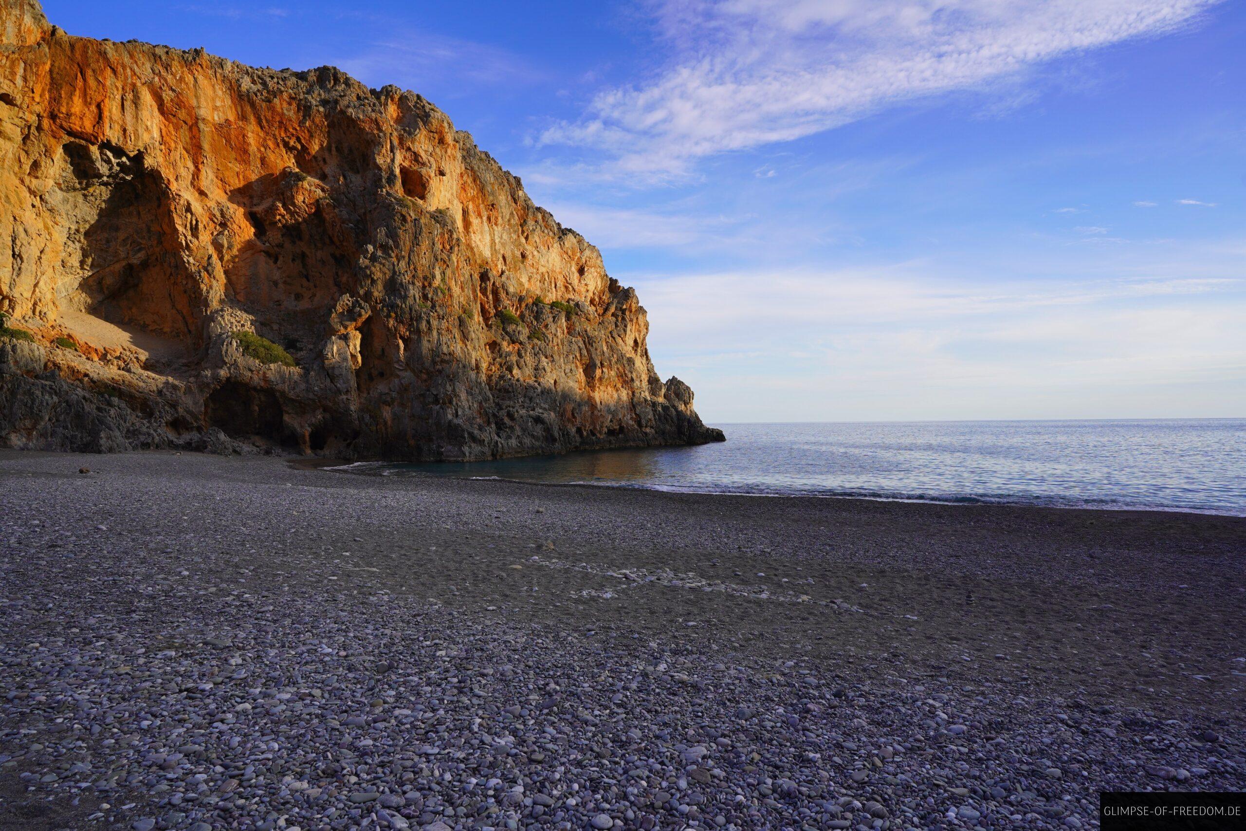 Agiofarago Beach in der Abenddaemmerung scaled Agiofarago Beach in der Abenddämmerung