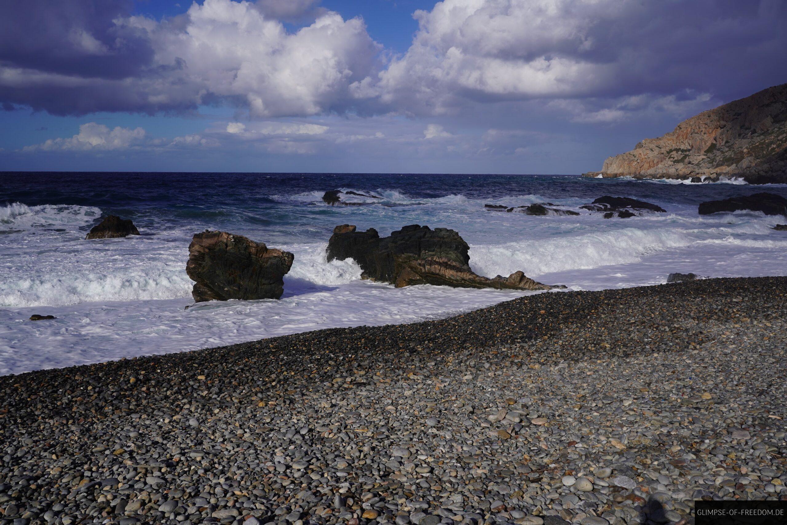 Am Gylisma Strand auf Kreta