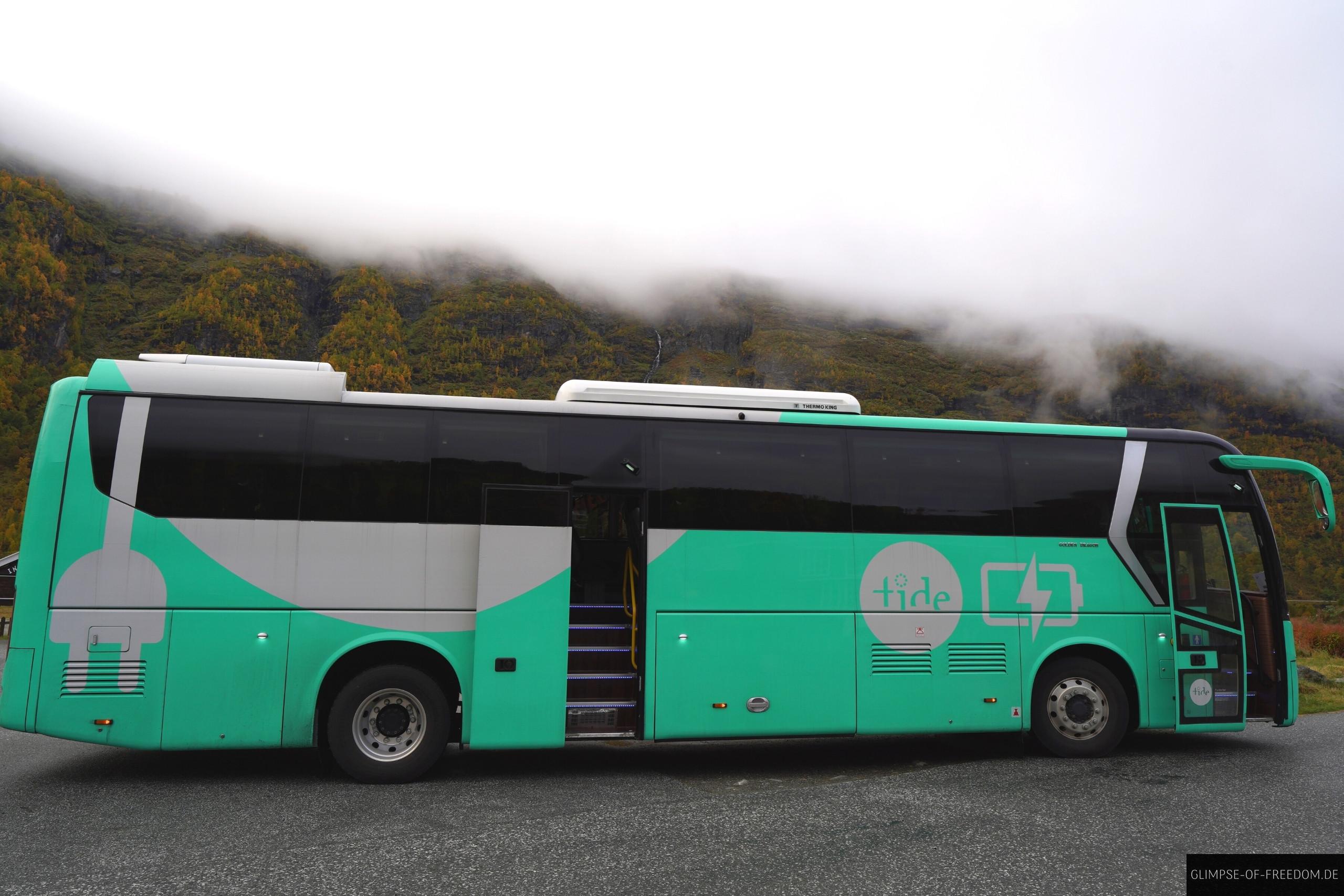 Ankunft in Osterbo mit dem Bus Ankunft in Osterbo mit dem Bus