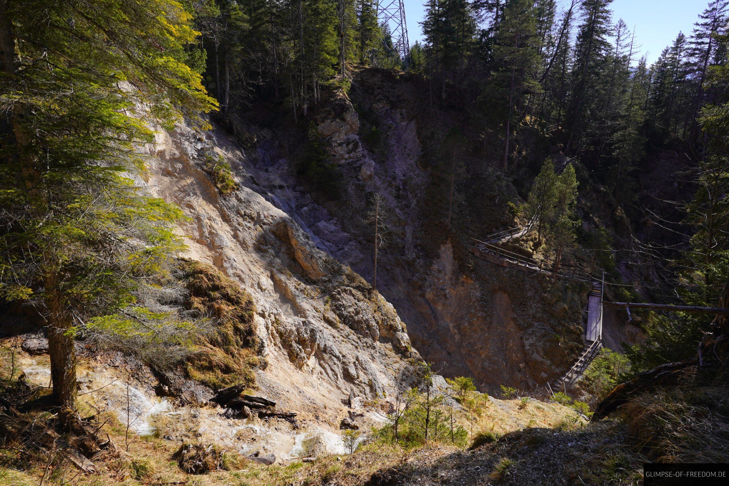 Ausblick in die Huettlebachklamm scaled Ausblick in die Hüttlebachklamm
