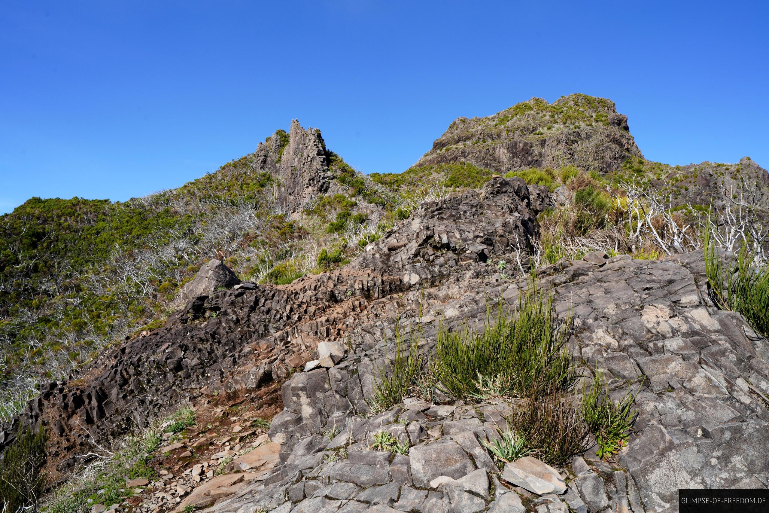 Aussergewoehnliche Steinlandschaft am Pico do Jorge Außergewöhnliche Steinlandschaft am Pico do Jorge