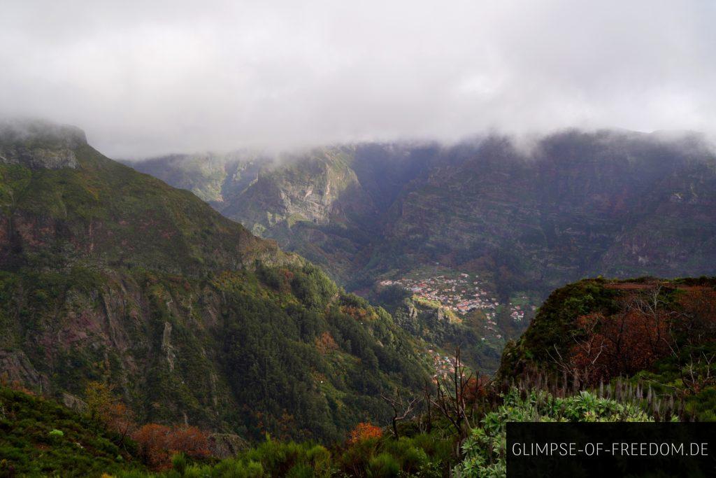 Aussicht am Anfang der Pico Grande Wanderung