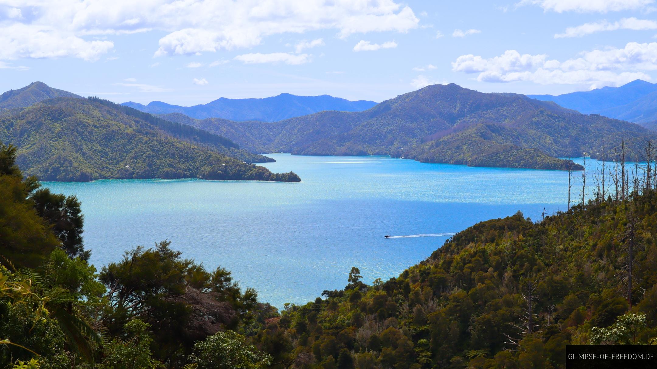 Aussicht auf den Marlborough Sound Aussicht auf den Marlborough Sound