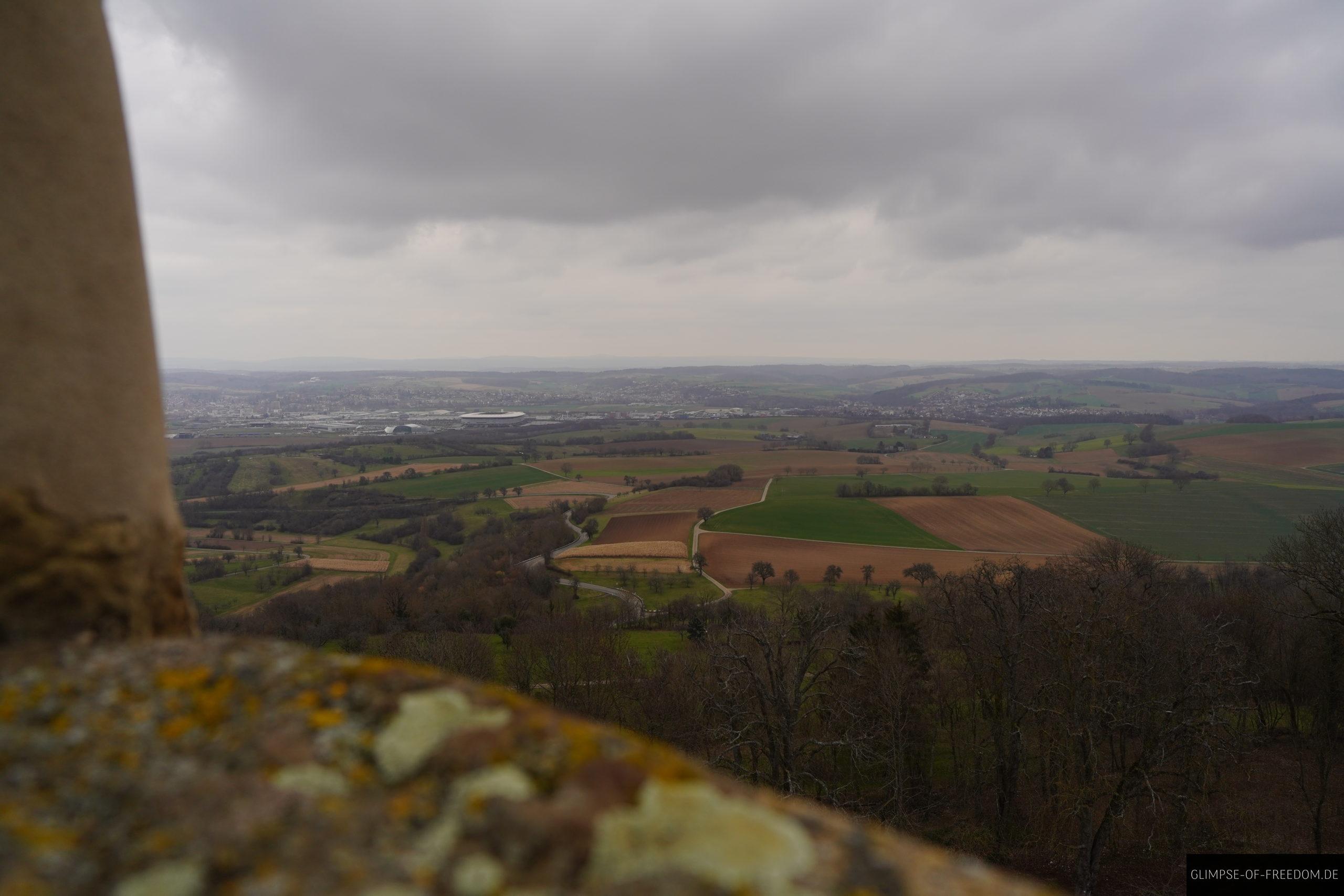 Aussicht vom Burg Steinsberg Bergfried scaled Aussicht vom Burg Steinsberg Bergfried