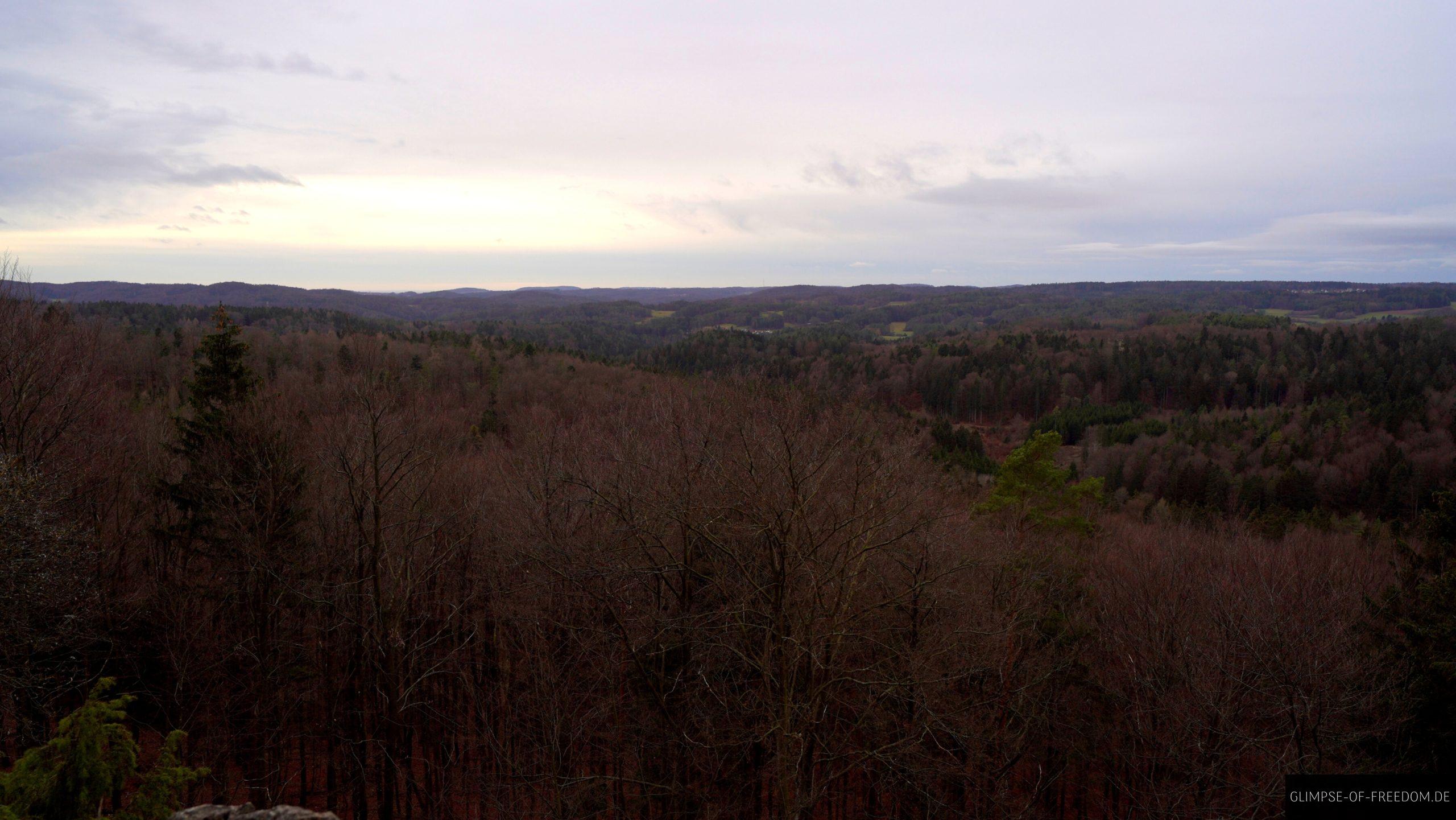 Aussicht von der Burgruine Leienfels scaled Aussicht von der Burgruine Leienfels
