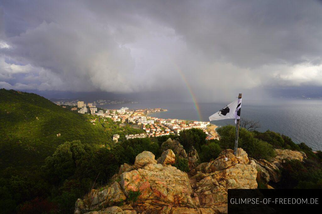Aussichtsberg mit Blick auf Ajaccio