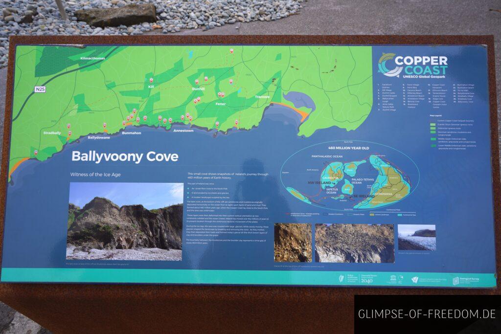 Ballyvooney Cove Infotafel