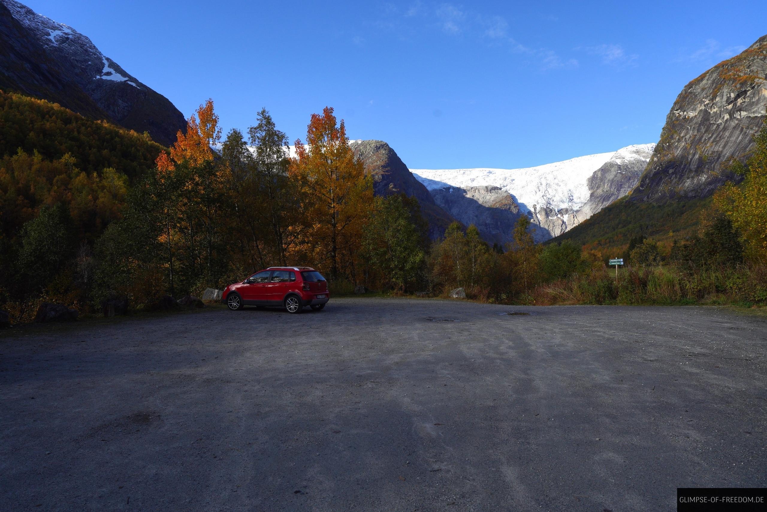 Bergsetbreen Parkplatz Bergsetbreen Parkplatz