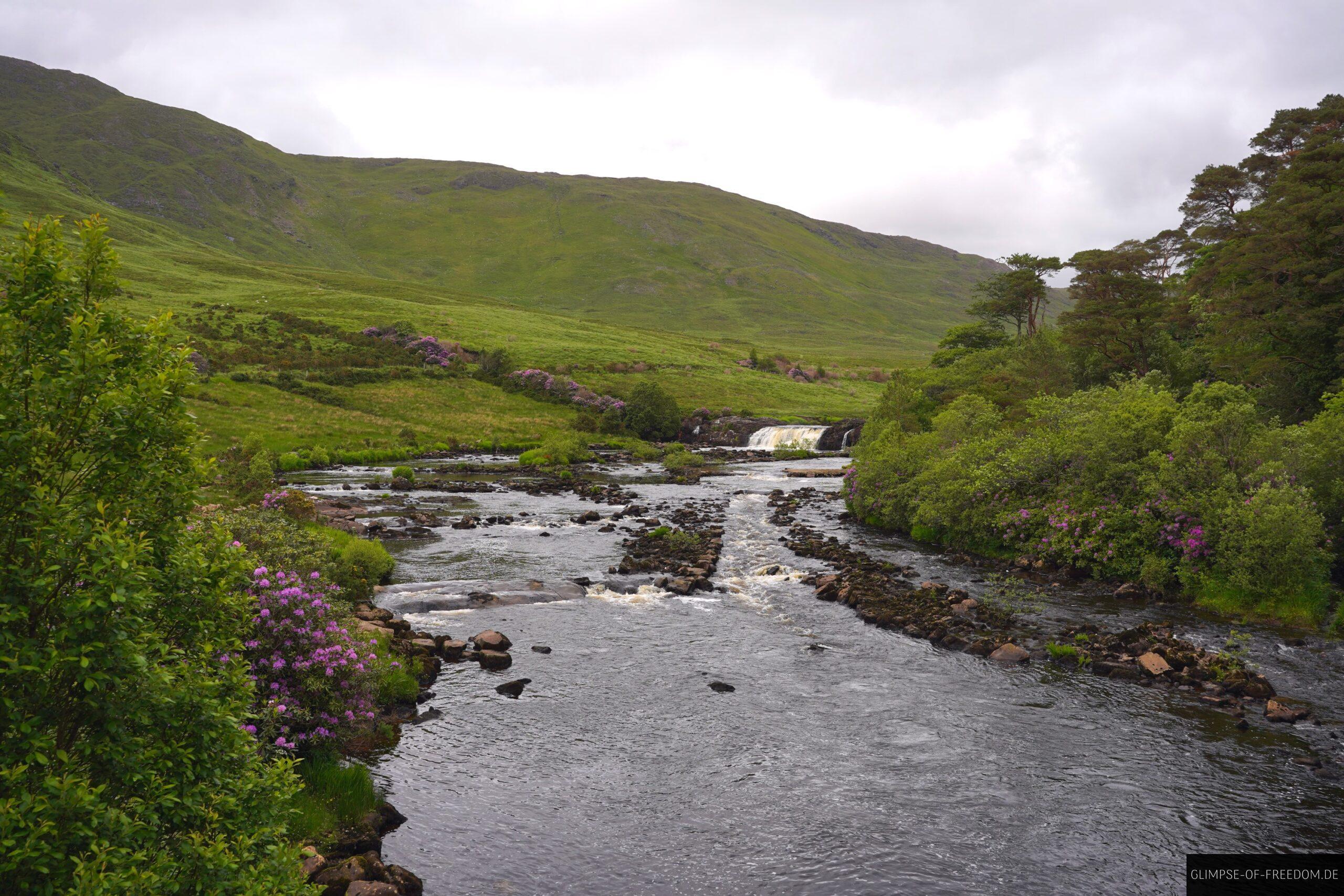 Blick auf Aasleagh Falls scaled Blick auf Aasleagh Falls