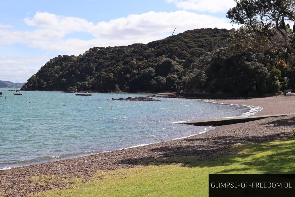 Blick auf Russell Beach