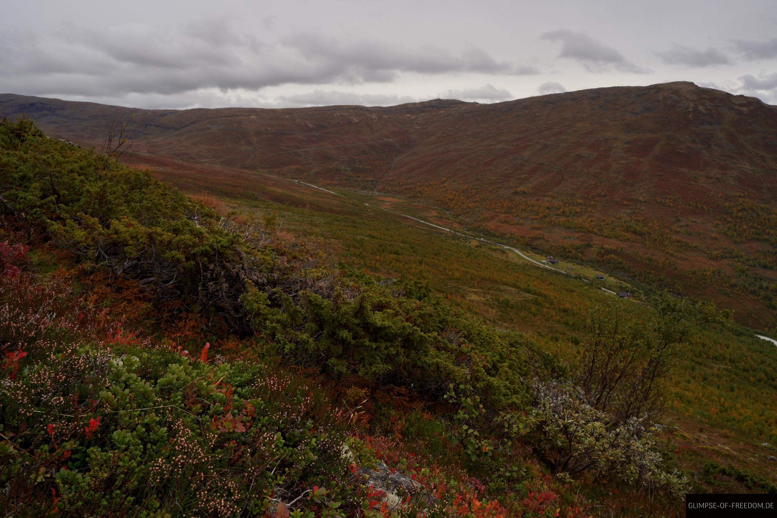 Blick auf Start der Aurlandsfjellet Blick auf Start der Aurlandsfjellet