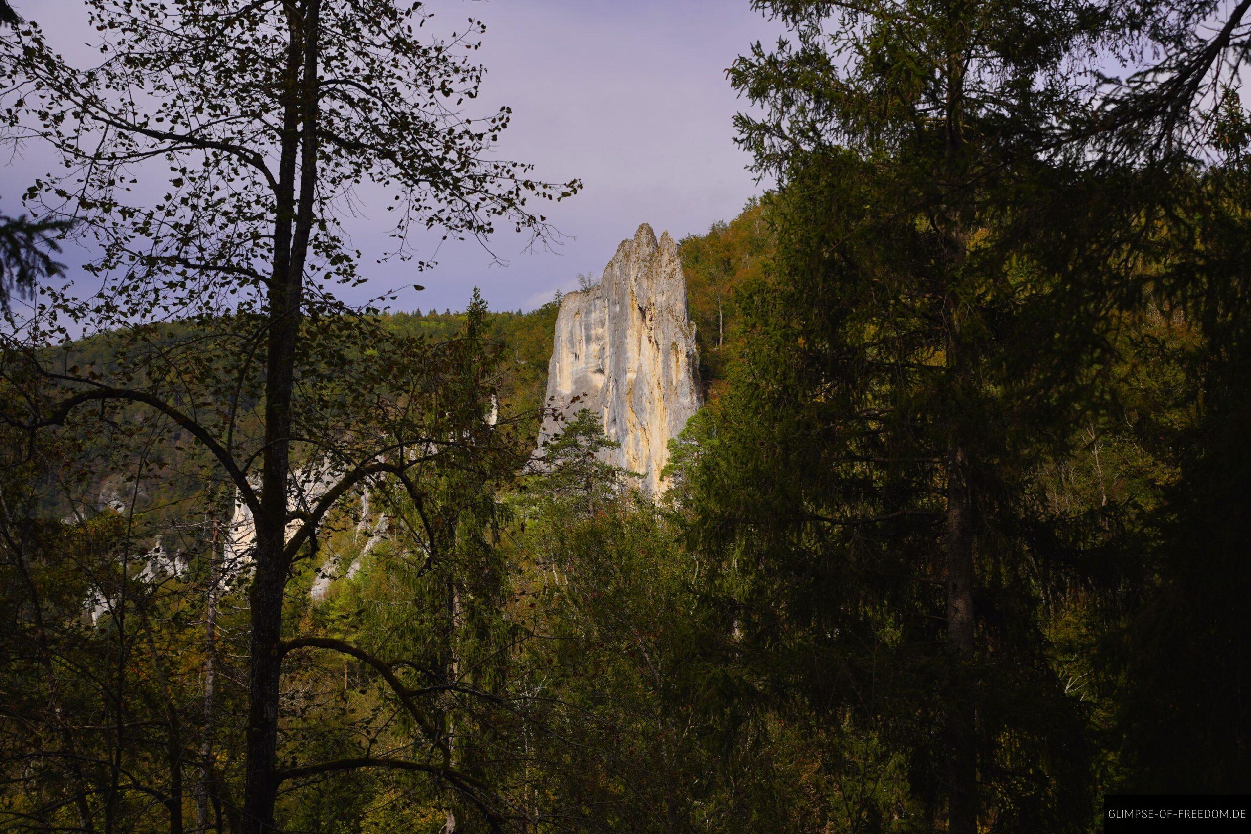 Blick auf den Rabenfelsen im Donau Felsengarten scaled Blick auf den Rabenfelsen im Donau Felsengarten