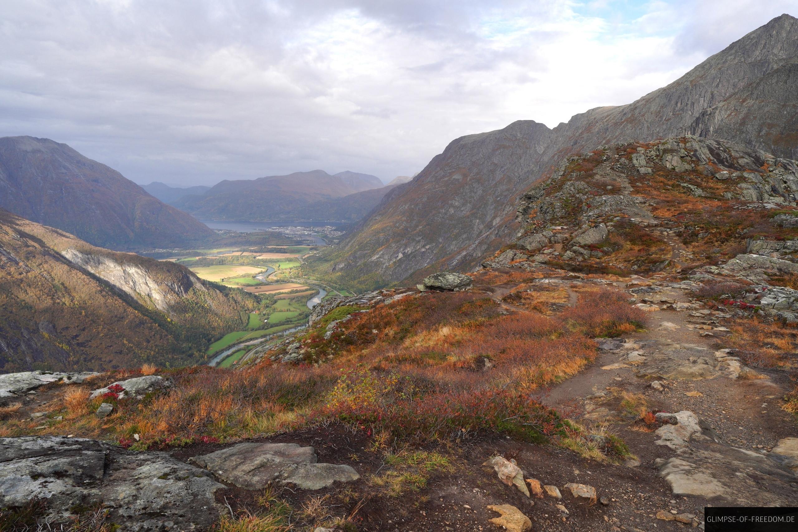 Blick bis Andalsnes Blick bis Andalsnes