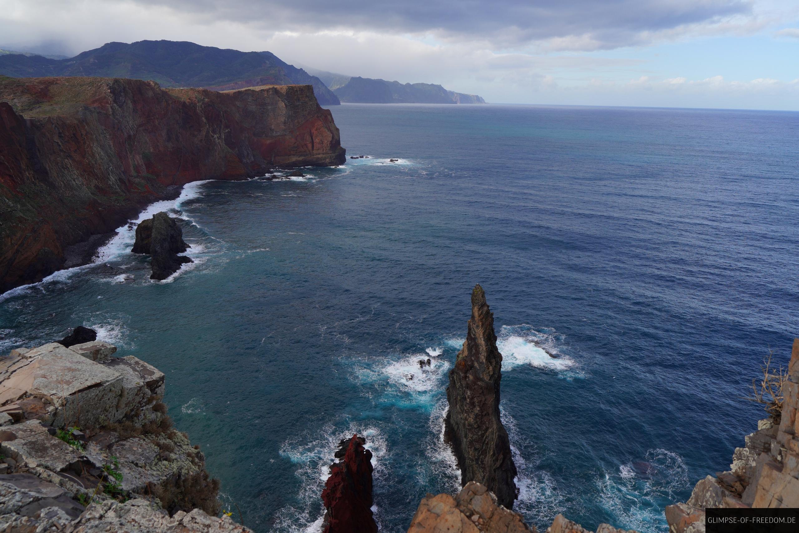 Blick hinunter ins Meer Blick hinunter ins Meer