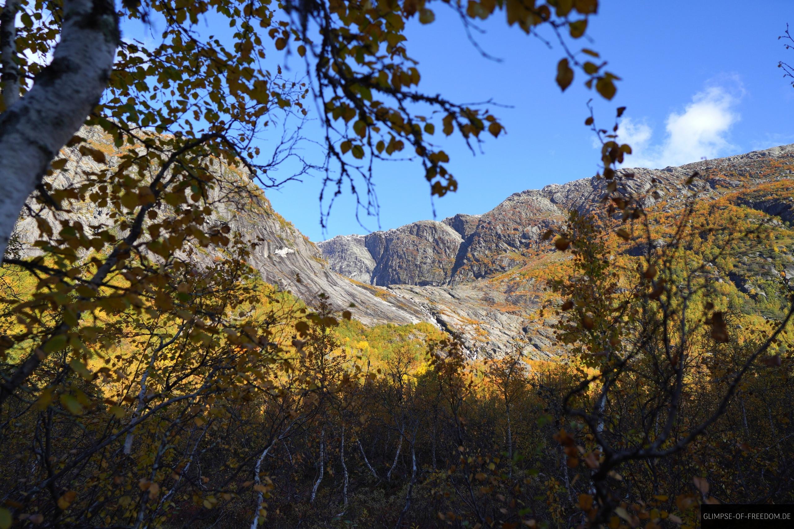 Blick in Richtung Tuftebreen Blick in Richtung Tuftebreen