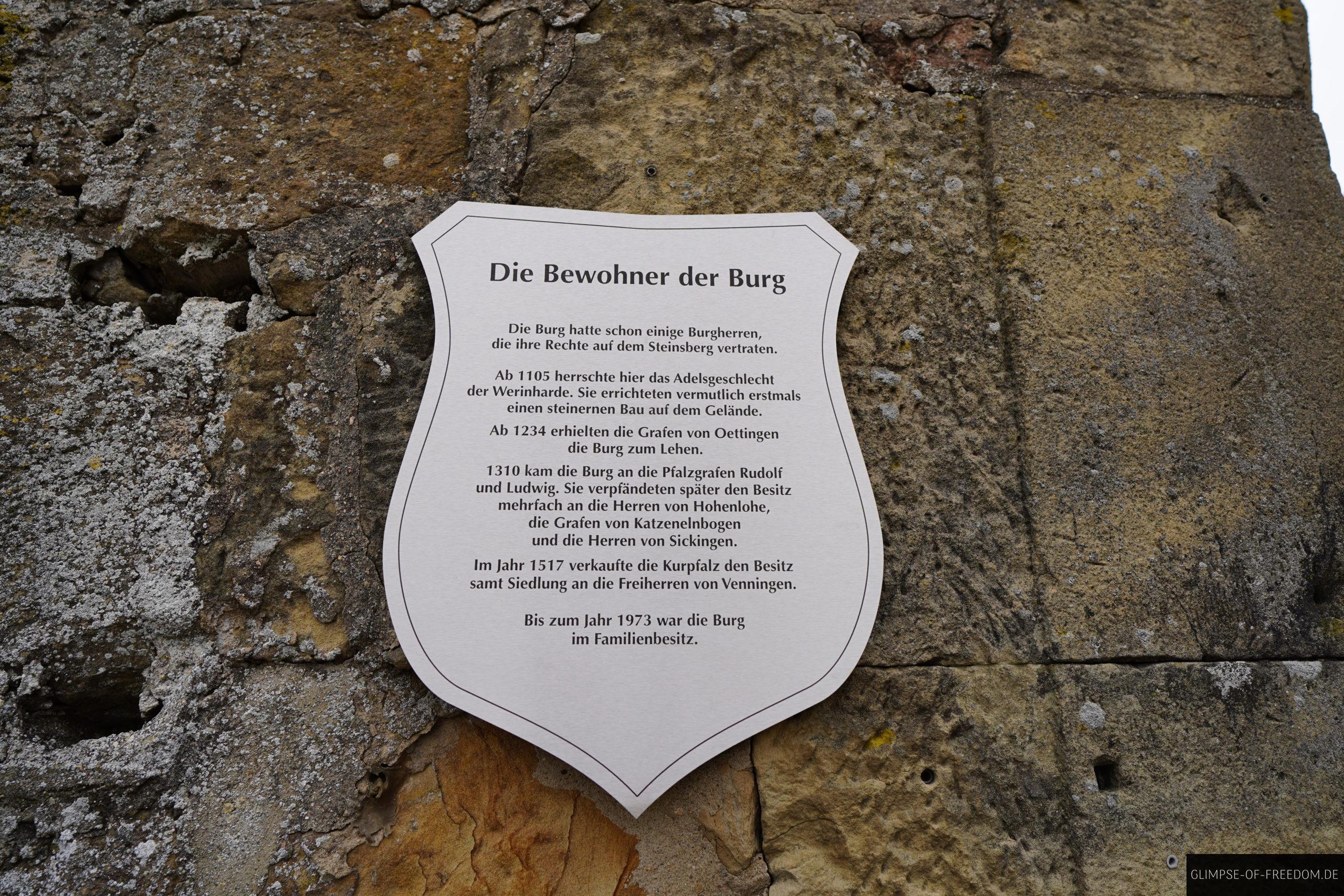 Burg Steinsberg Historie Die Bewohner der Burg scaled Burg Steinsberg Historie Die Bewohner der Burg