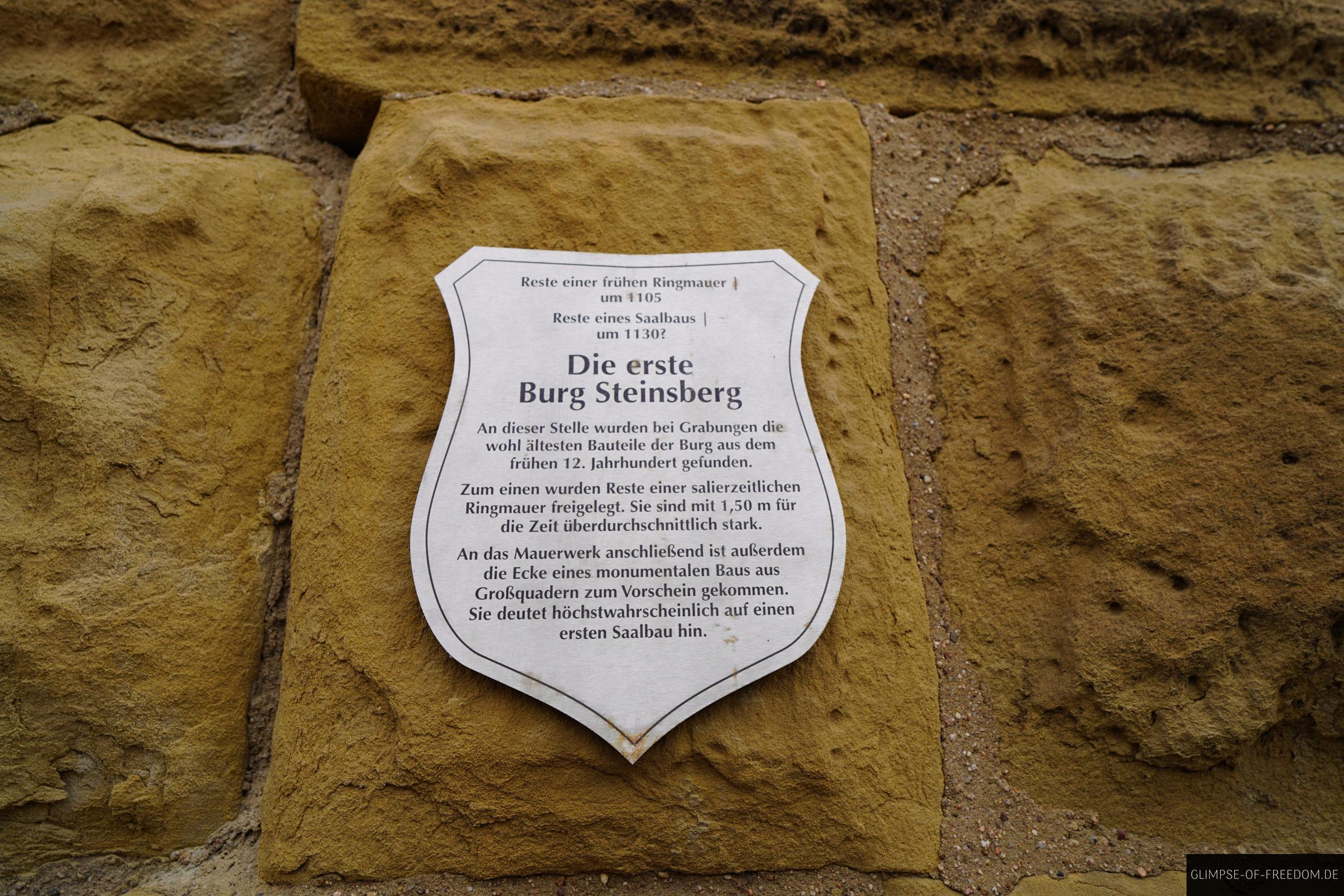 Burg Steinsberg Historie Die erste Burg scaled Burg Steinsberg Historie Die erste Burg