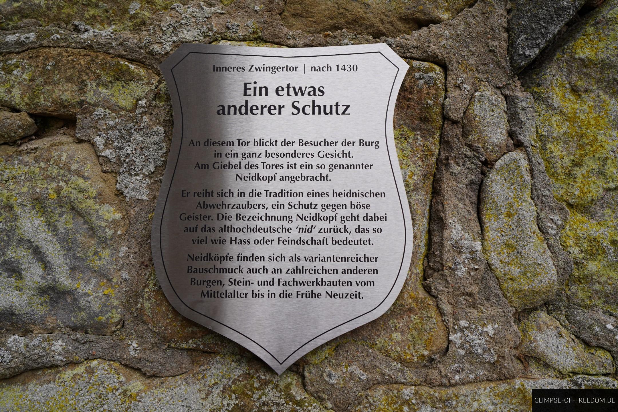 Burg Steinsberg Historie Ein etwas anderer Schutz