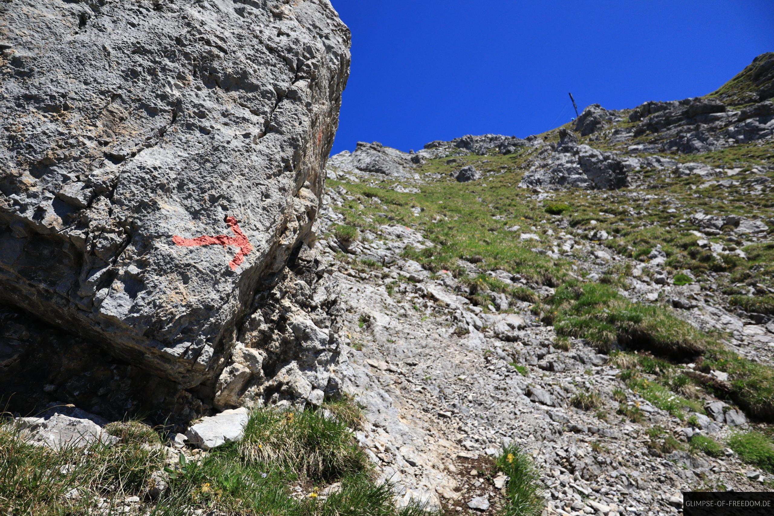 Die letzten Meter hinauf zum Kohlbergspitzen Gipfel scaled Die letzten Meter hinauf zum Kohlbergspitzen Gipfel