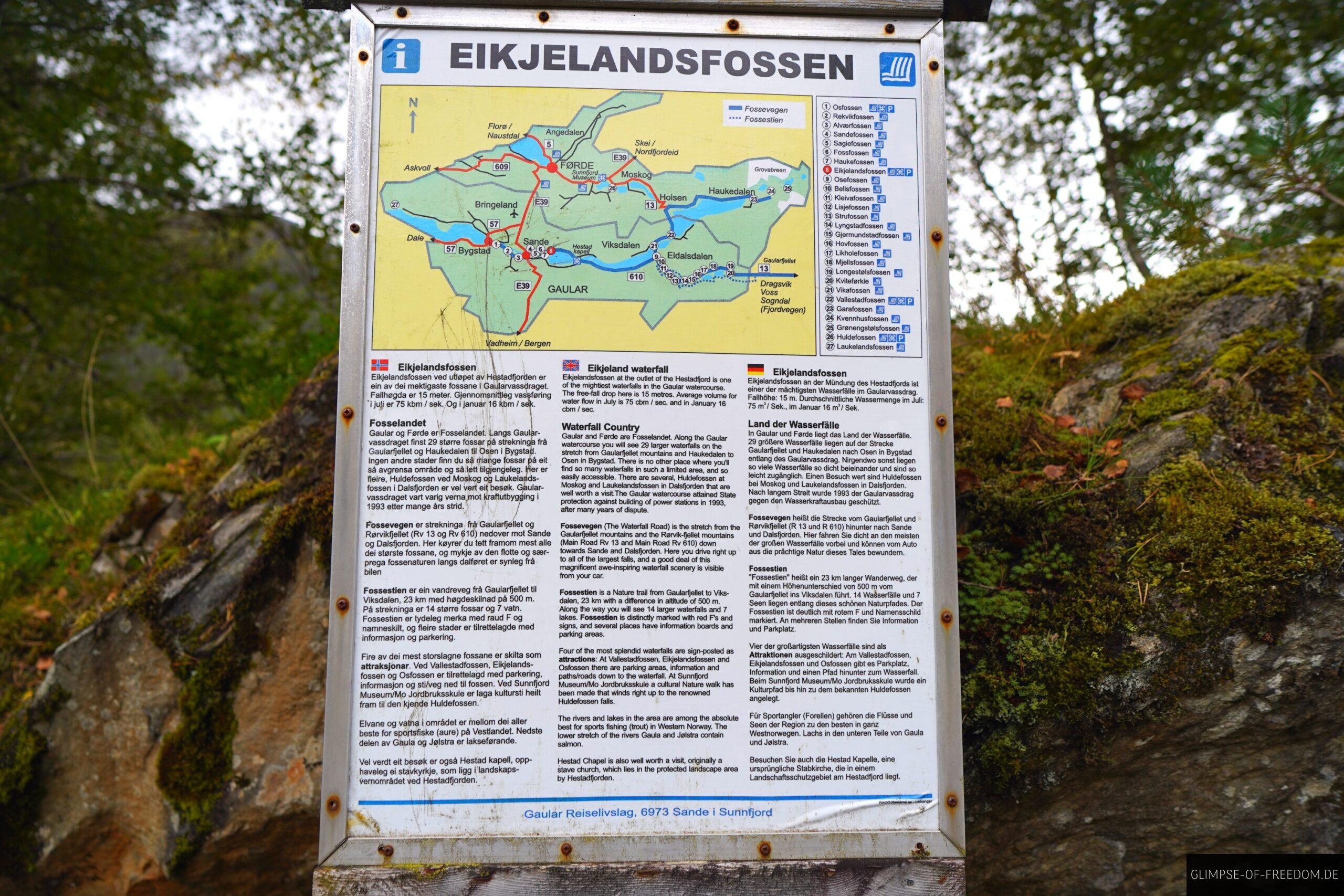 Eikjelandsfossen Infotafel scaled Eikjelandsfossen Infotafel