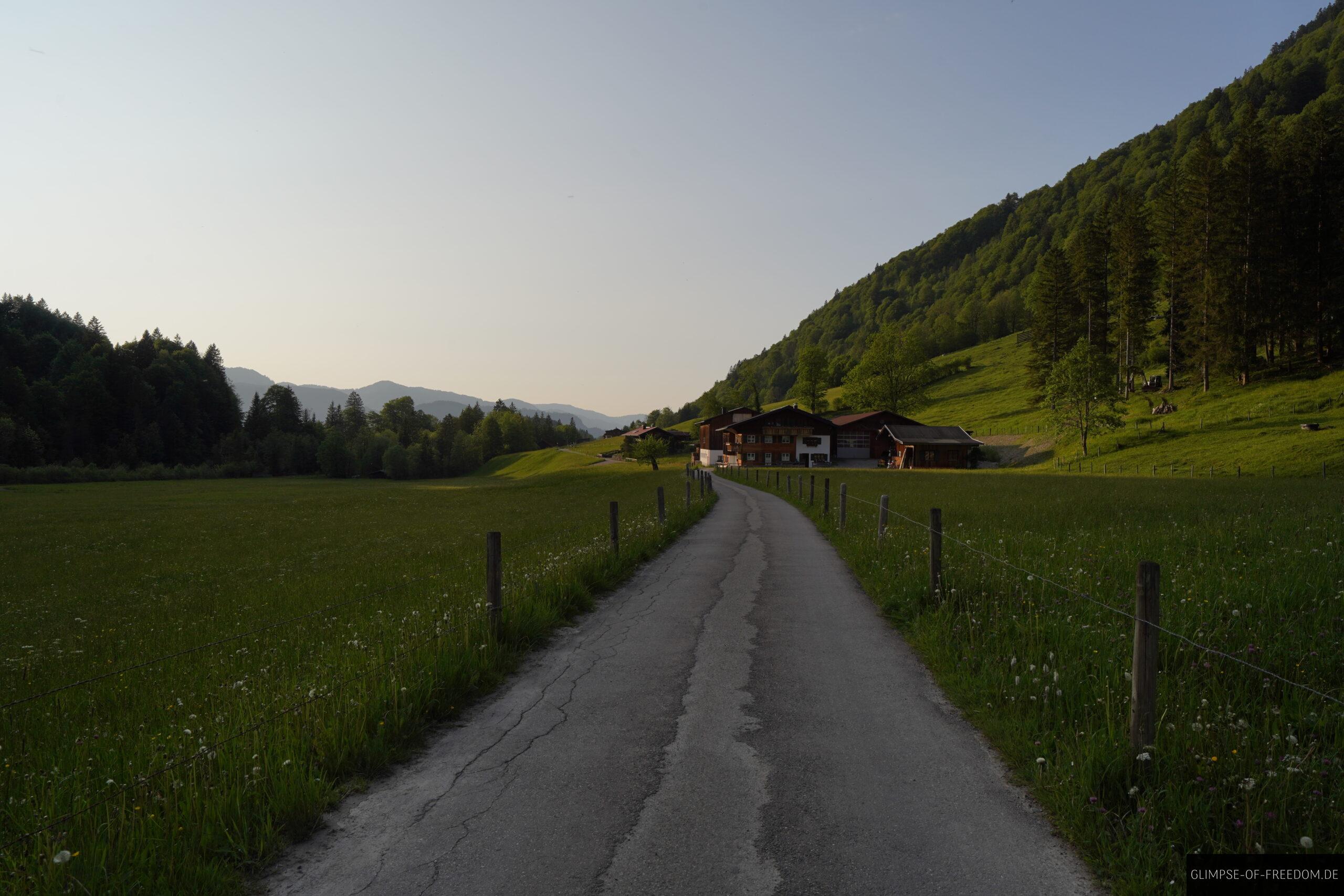Feldweg zurueck nach Oberstdorf scaled Feldweg zurück nach Oberstdorf
