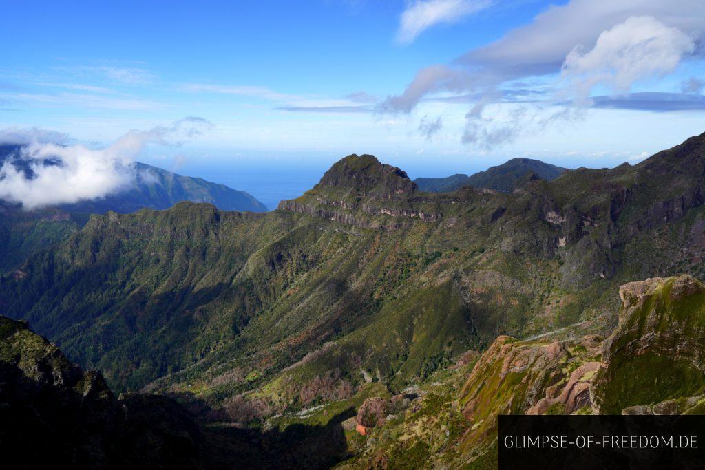 Genialer Ausblick vom Pico Grande Gipfel