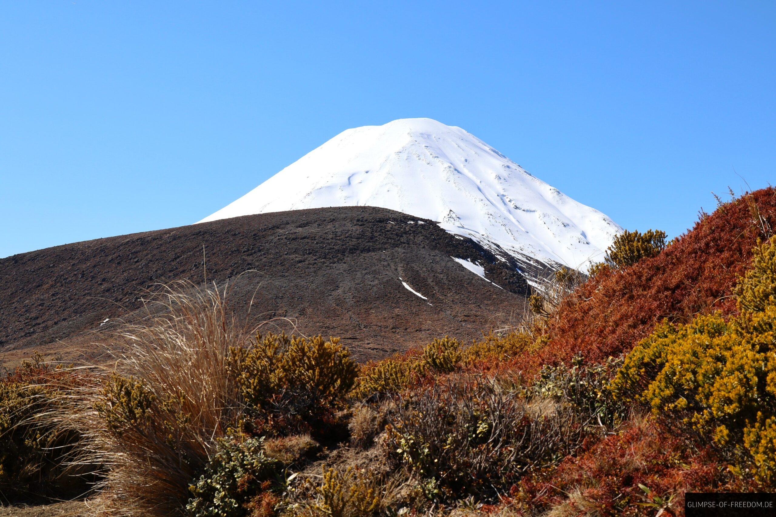 Gigantischer Mount Ngauruhoe zeigt sich scaled Gigantischer Mount Ngauruhoe zeigt sich