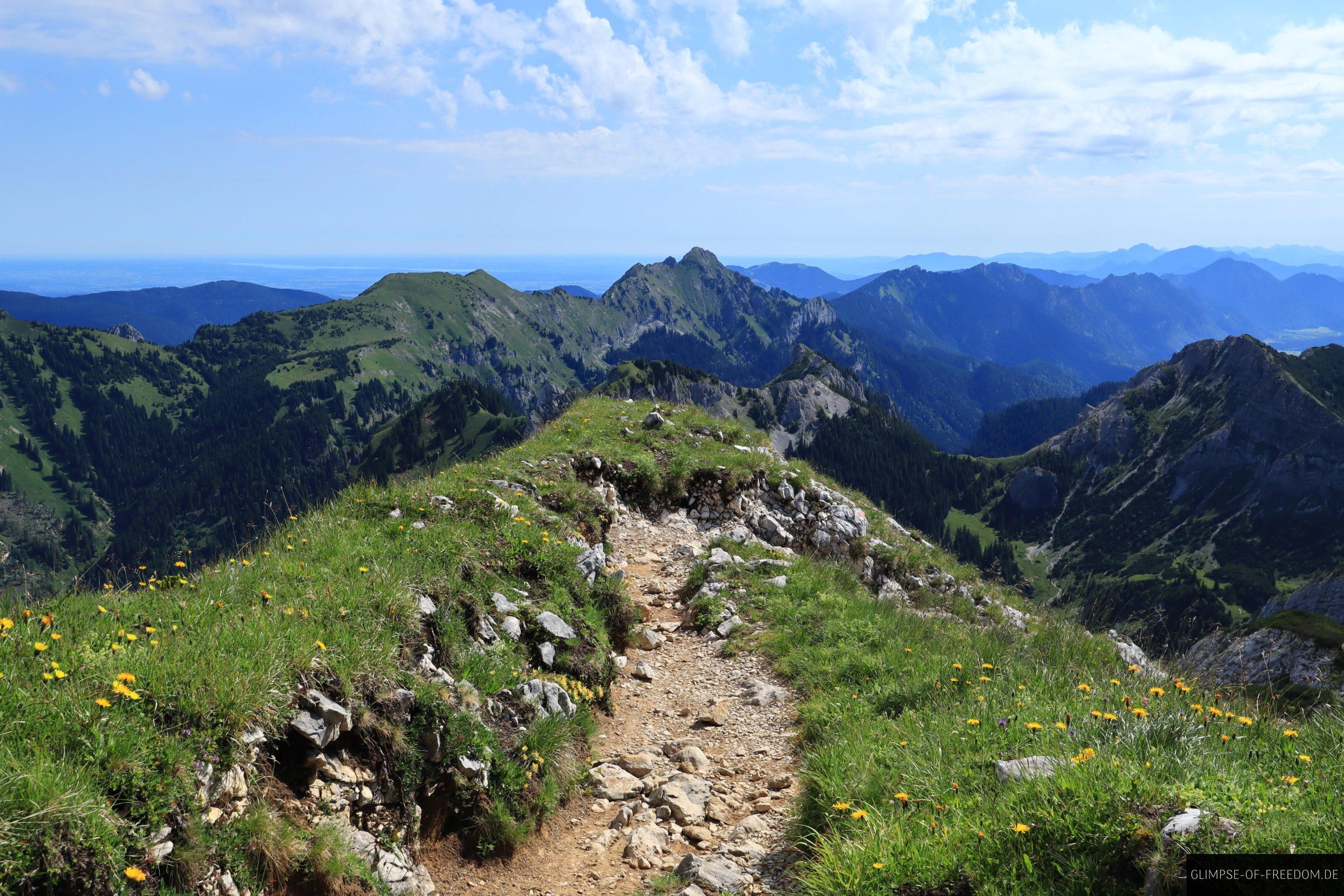 Hochplatte Gratwanderung Ammergauer Alpen