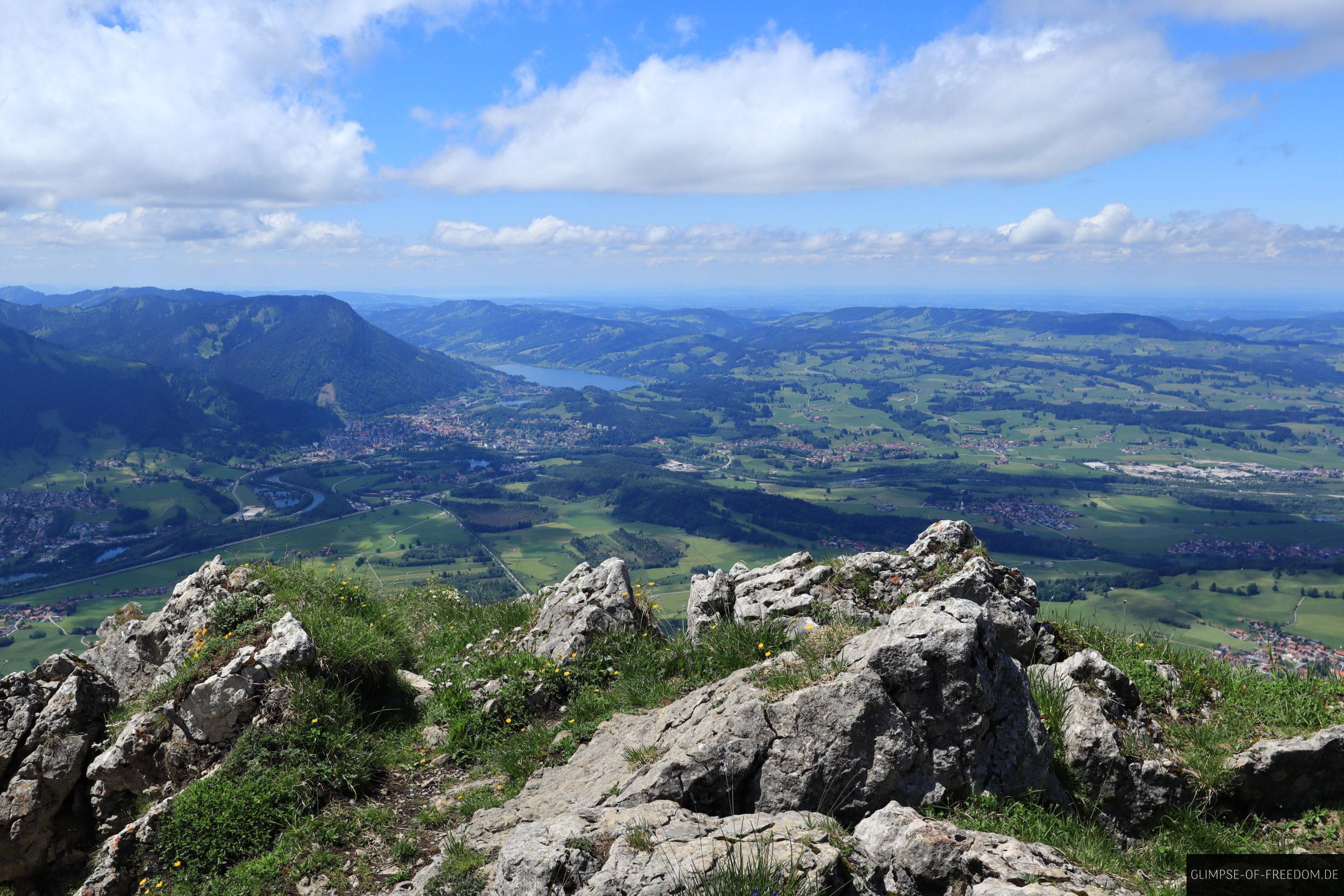 Hochwartspitze Felsen am Grünten