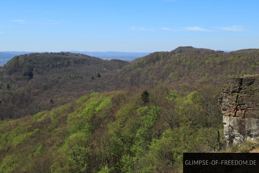 Hohensteinklippen mit Weitsicht Hohensteinklippen mit Weitsicht