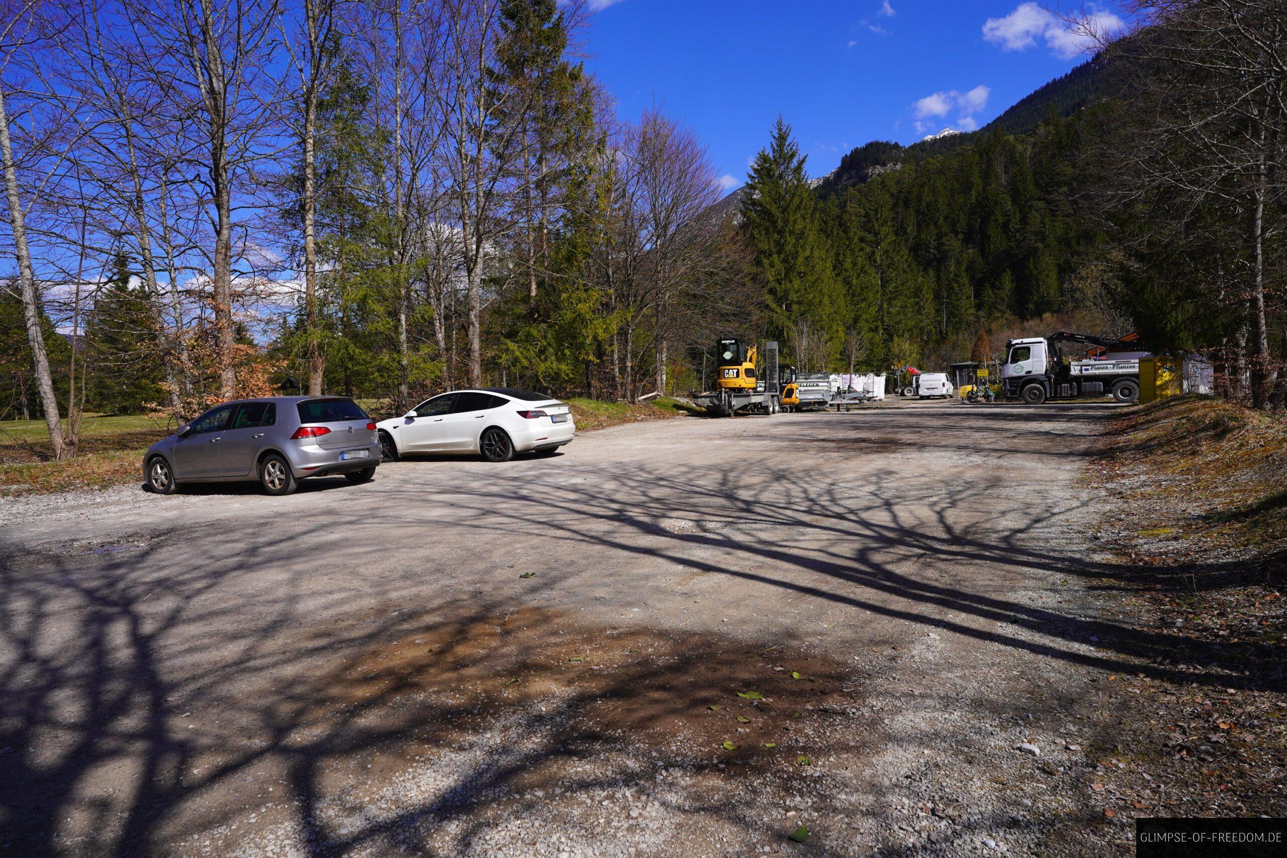 Huettlebachklamm Parkplatz scaled Hüttlebachklamm Parkplatz