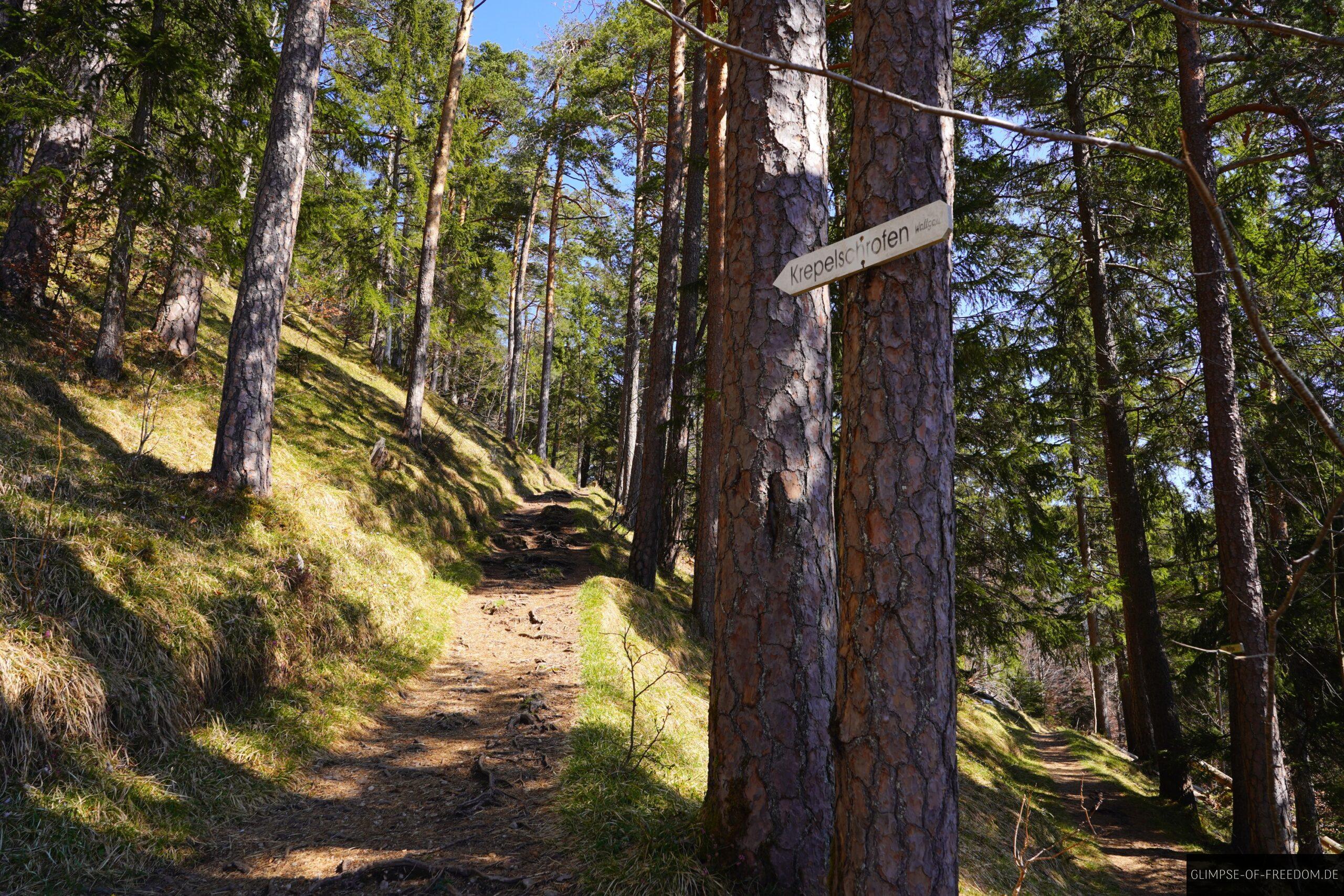 Krepelschrofen Wegweiser scaled Krepelschrofen Wegweiser