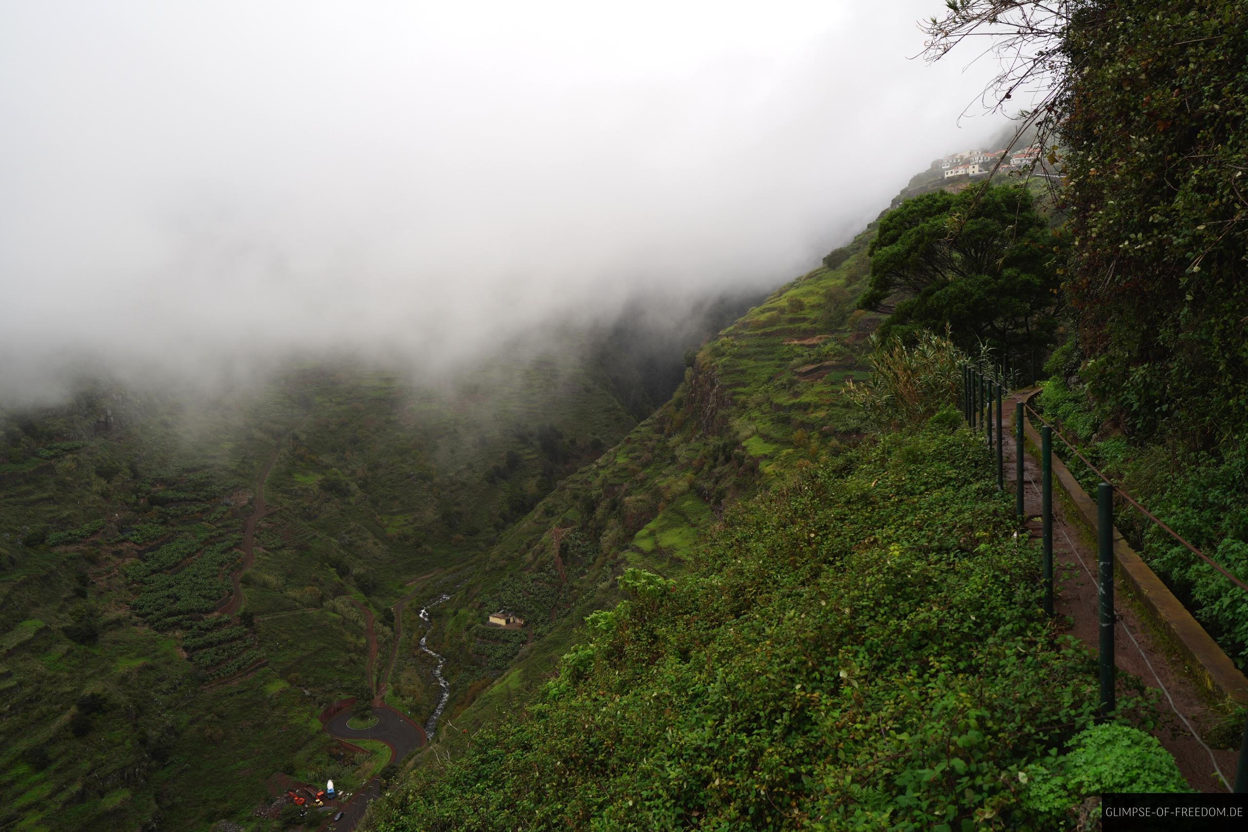 Levada Wanderung in den Wolken Levada Wanderung in den Wolken