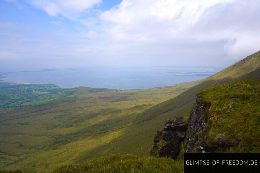 Meerblick vom Caherconree Fort