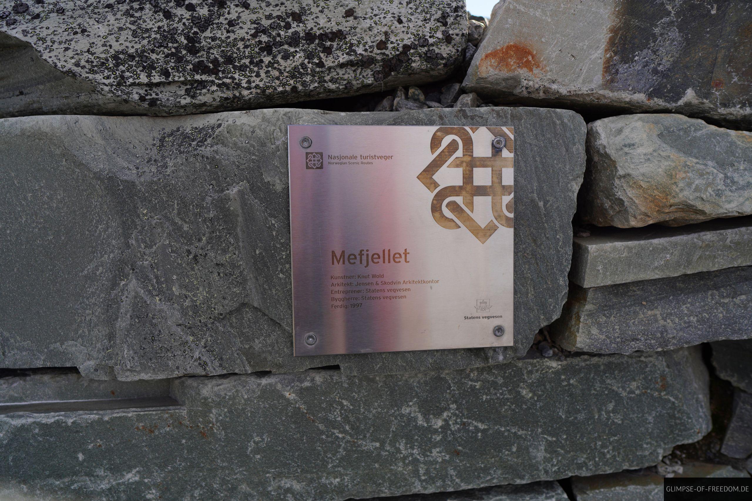 Mefjellet Steinskulptur Mefjellet Steinskulptur