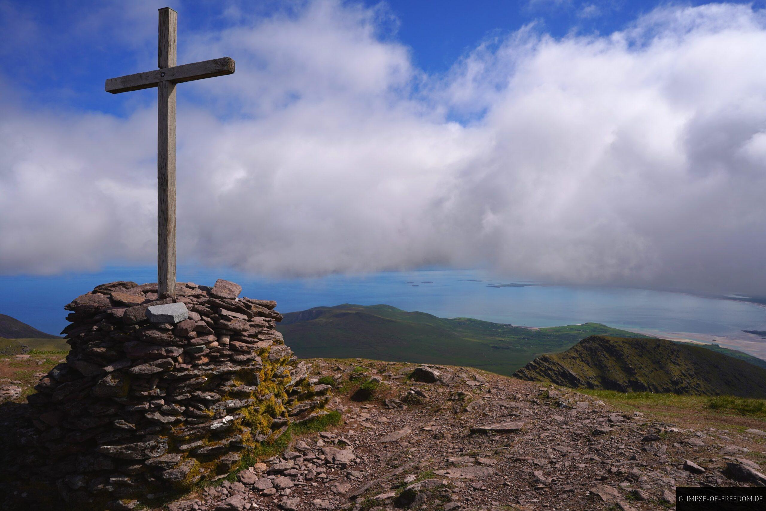 Mount Brandon Gipfelkreuz scaled Mount Brandon Gipfelkreuz