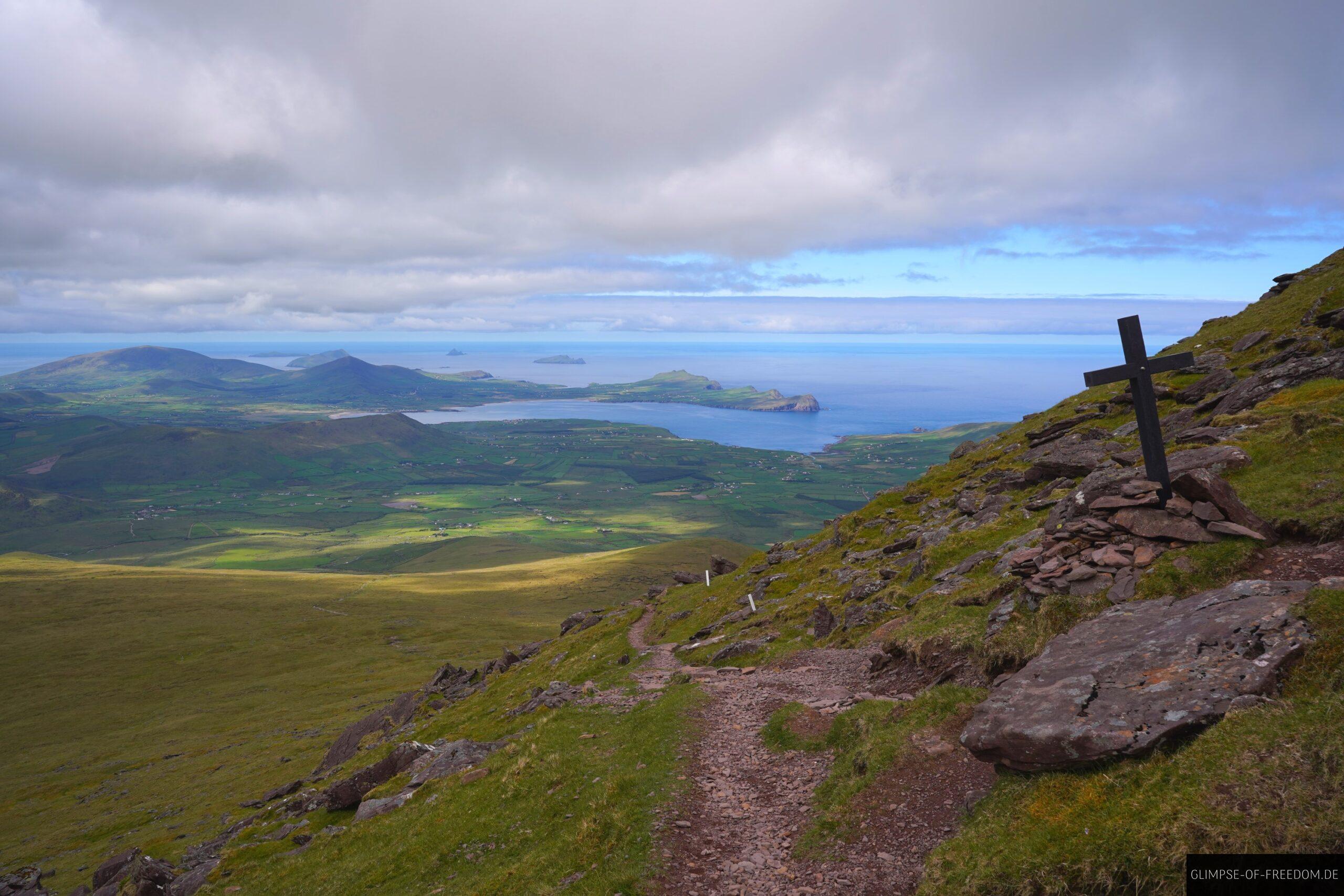 Mount Brandon Wanderung scaled Mount Brandon Wanderung