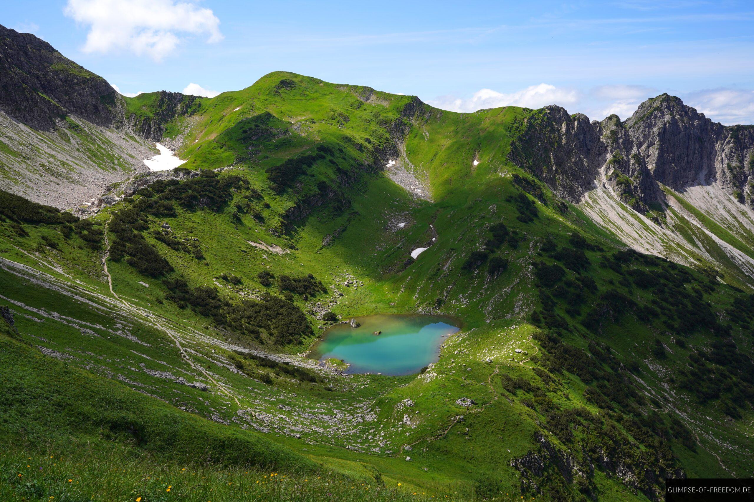 Perfekter Aussicht auf den oberen Gaisalpsee scaled Perfekter Aussicht auf den oberen Gaisalpsee