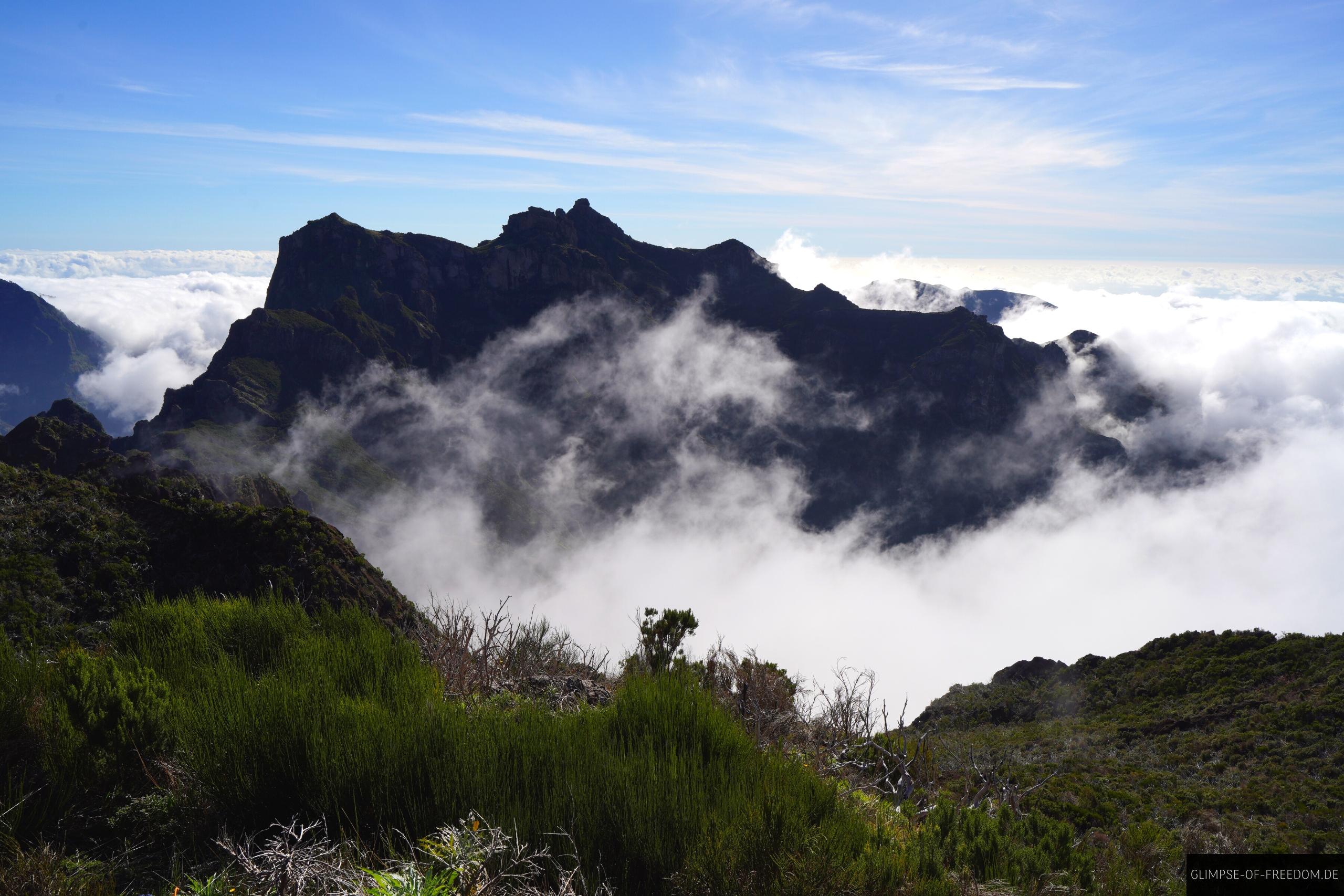 Pico Grande in den Wolken Pico Grande in den Wolken