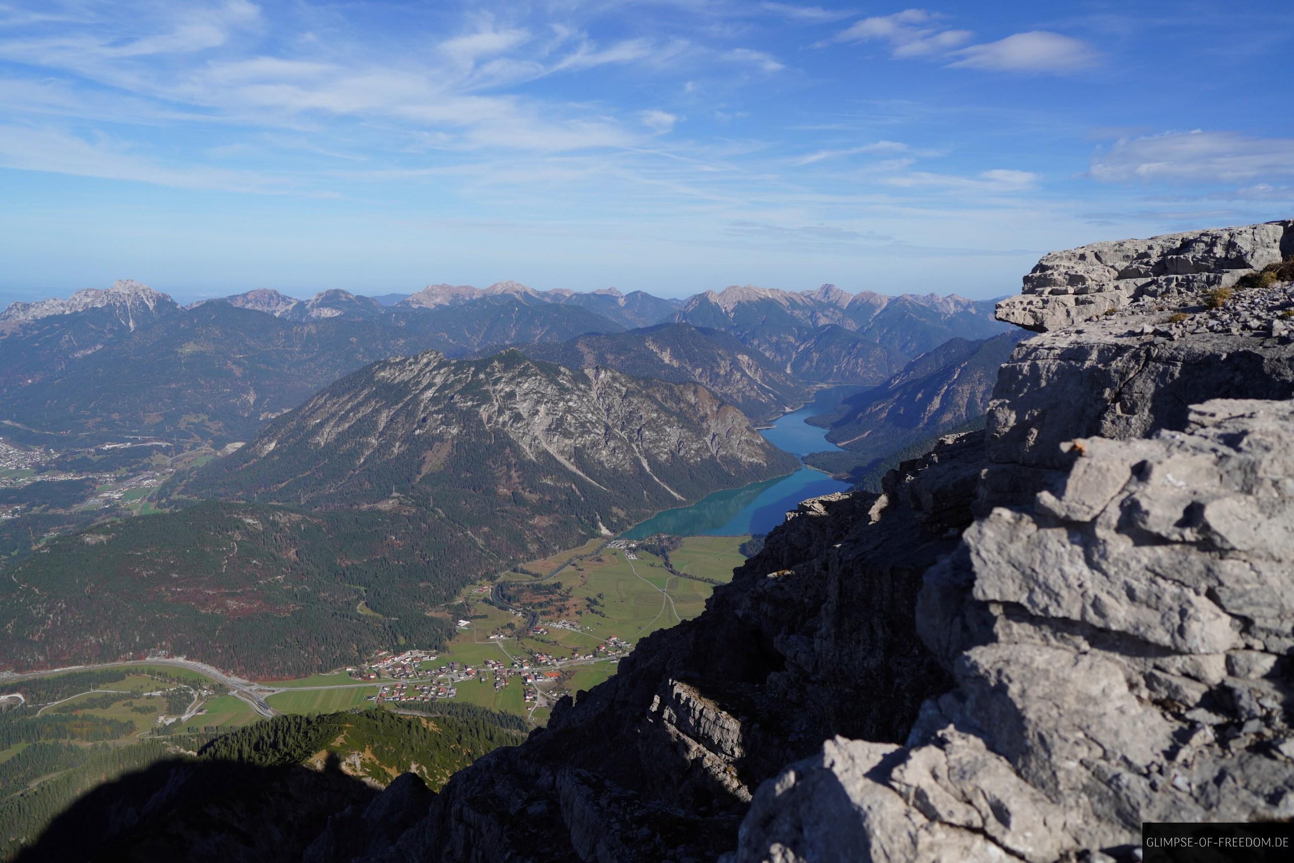 Plansee Felsen und Talblick Plansee Felsen und Talblick