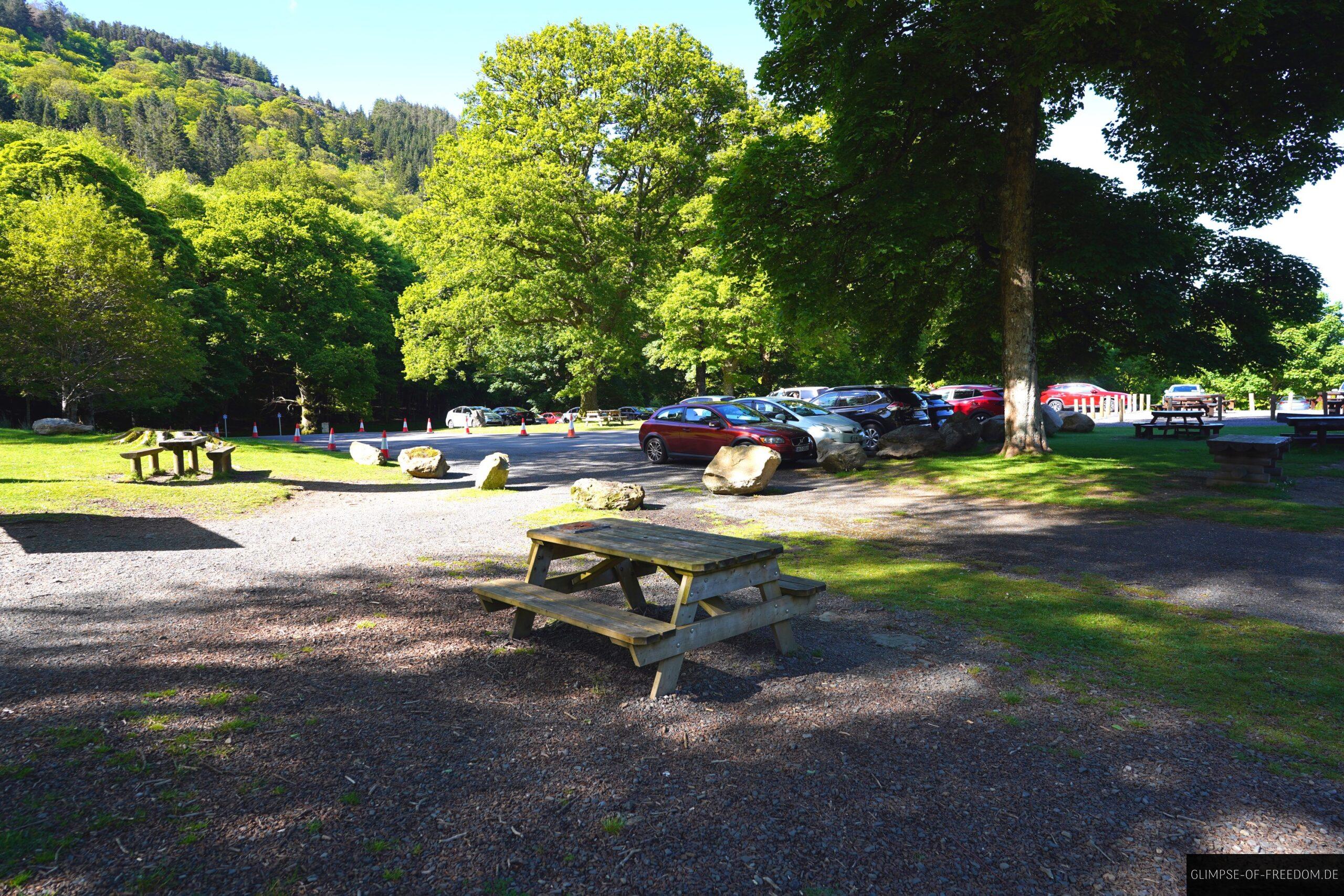 Powerscourt Waterfall Parkplatz scaled Powerscourt Waterfall Parkplatz