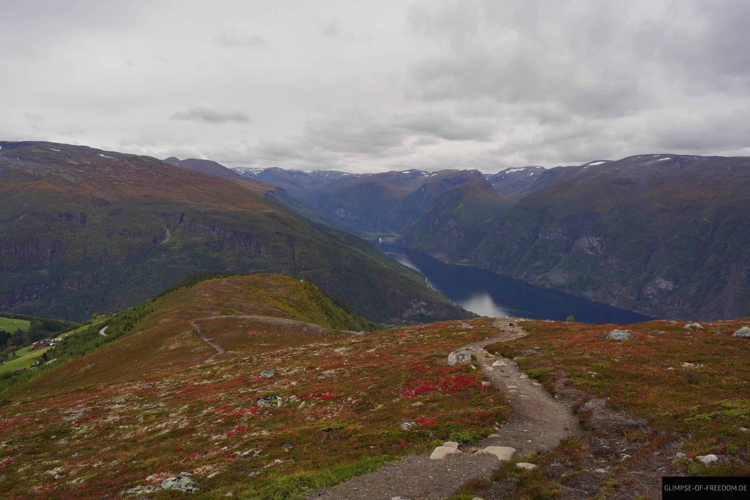 Prest Wanderung am Aurlandsfjord Prest Wanderung am Aurlandsfjord