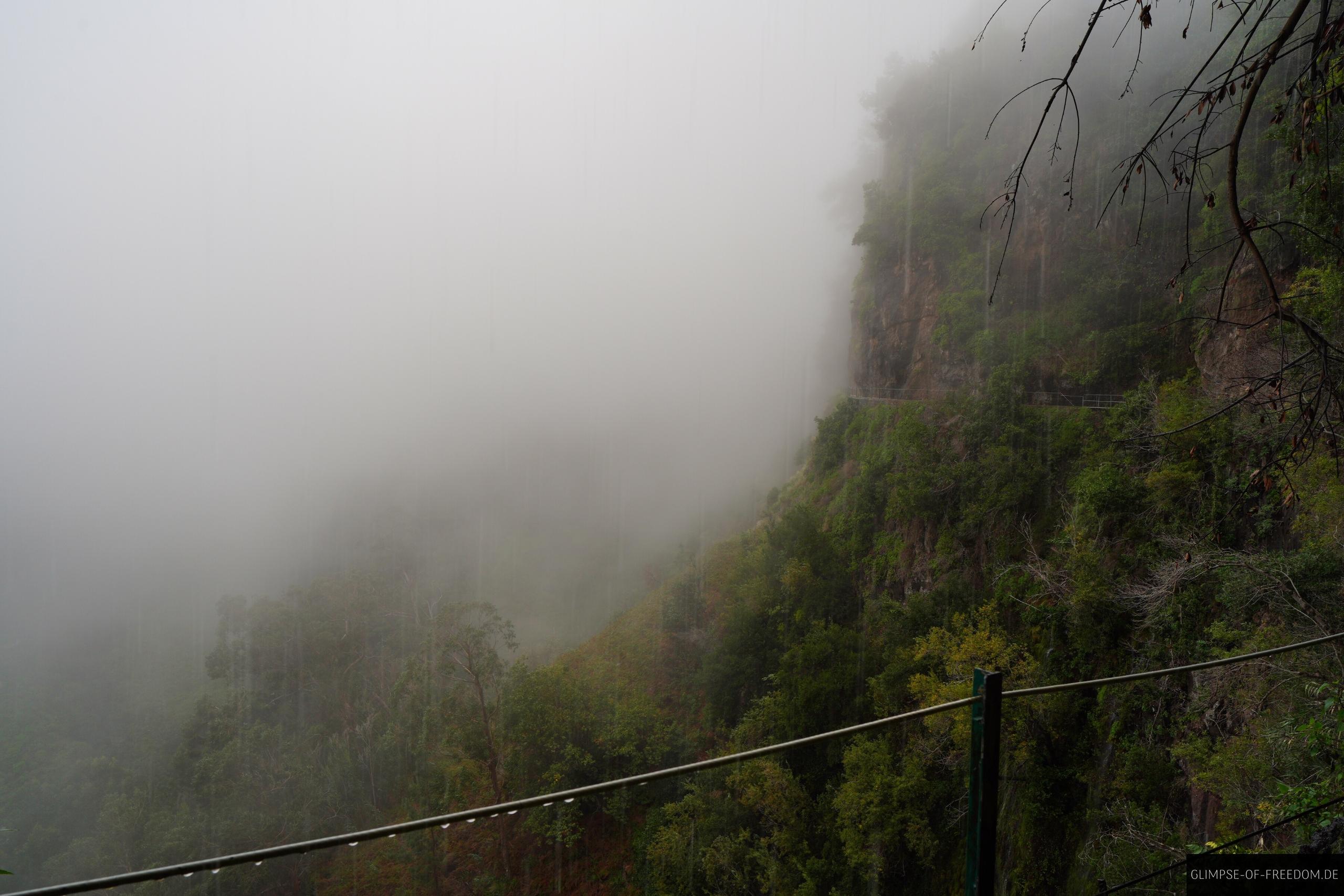 Regen an der Levada Nova Regen an der Levada Nova
