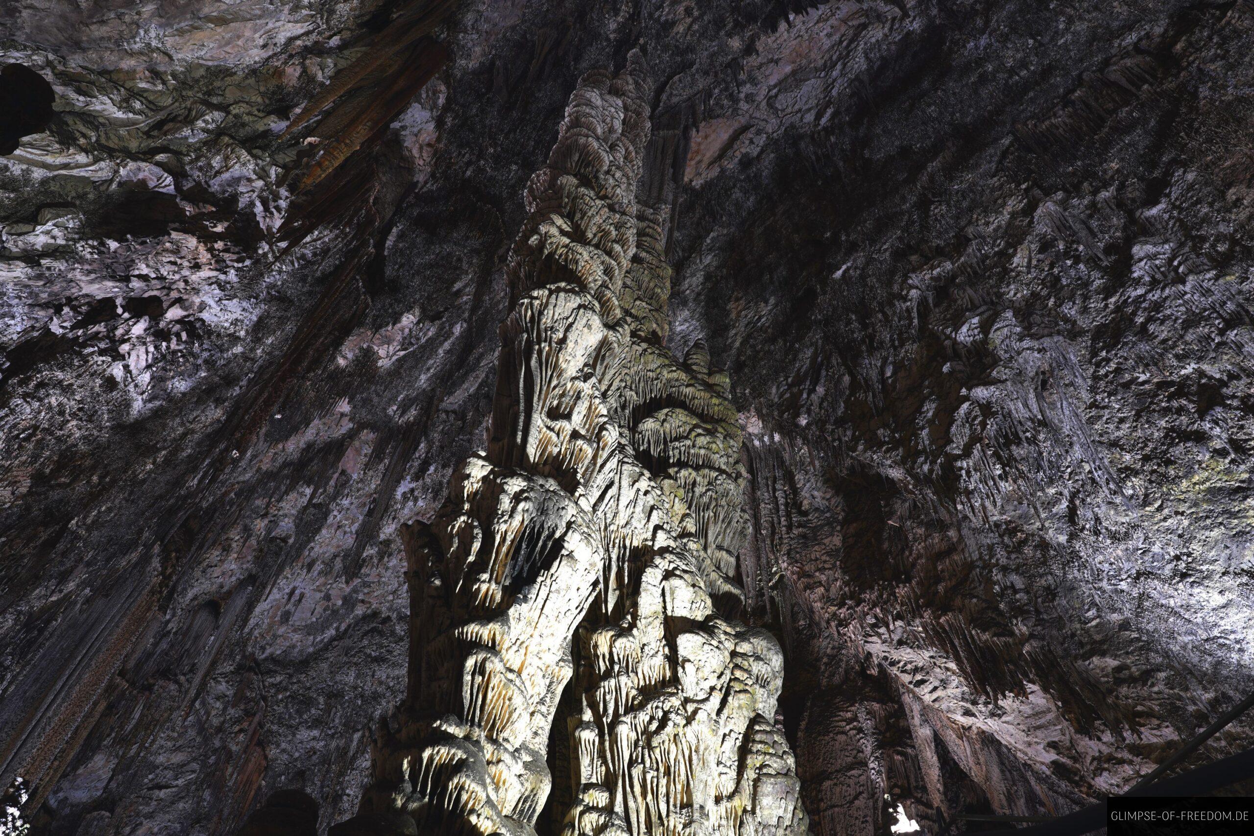 Riesige Saeule in den Hoehlen von Arta 1 scaled Riesige Säule in den Höhlen von Artà