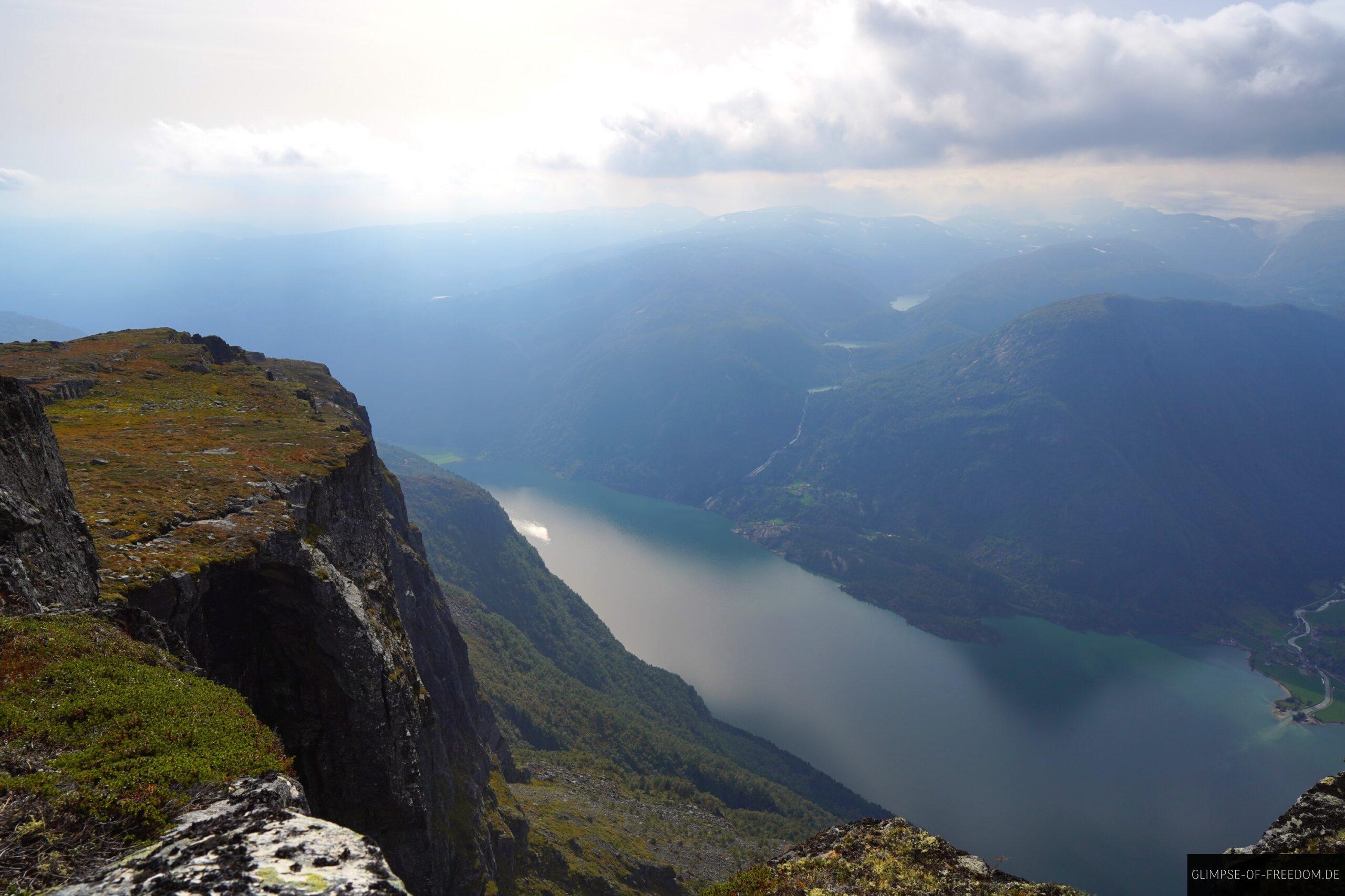 Sandvevatnet Blick vom Rossnos Gipfel scaled Sandvevatnet Blick vom Rossnos Gipfel