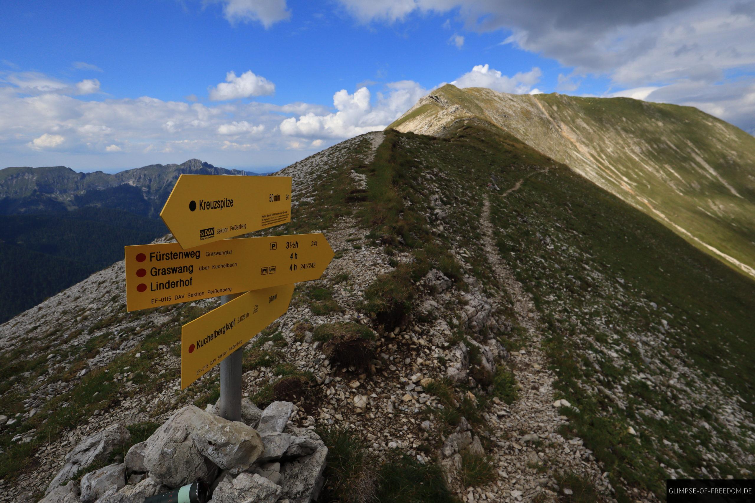 Schilder zwischen Kuchelberg und Kreuzspitze scaled Schilder zwischen Kuchelberg und Kreuzspitze