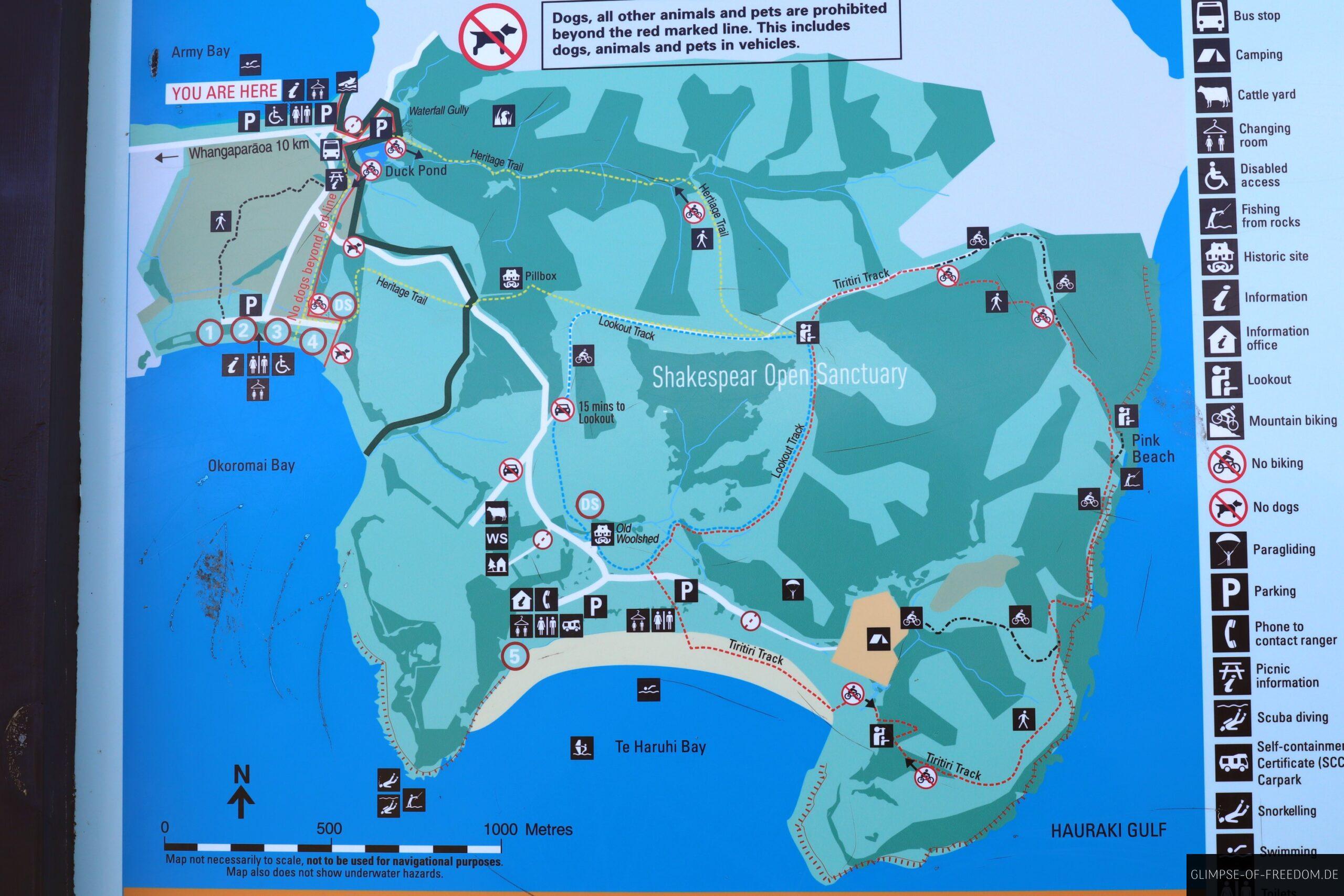 Shakespeare Regional Park Map scaled Shakespeare Regional Park Map