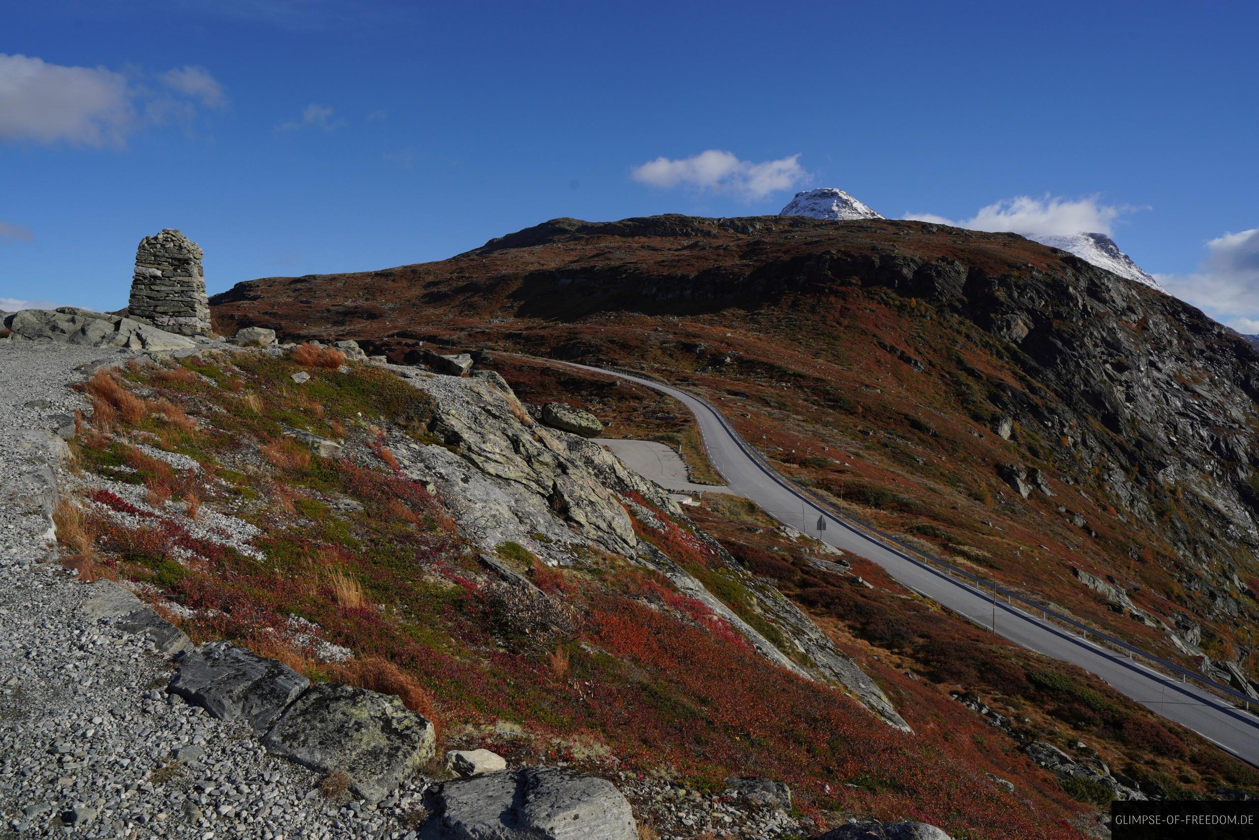 Sognefjellet Fahrt durch die Berge Norwegens