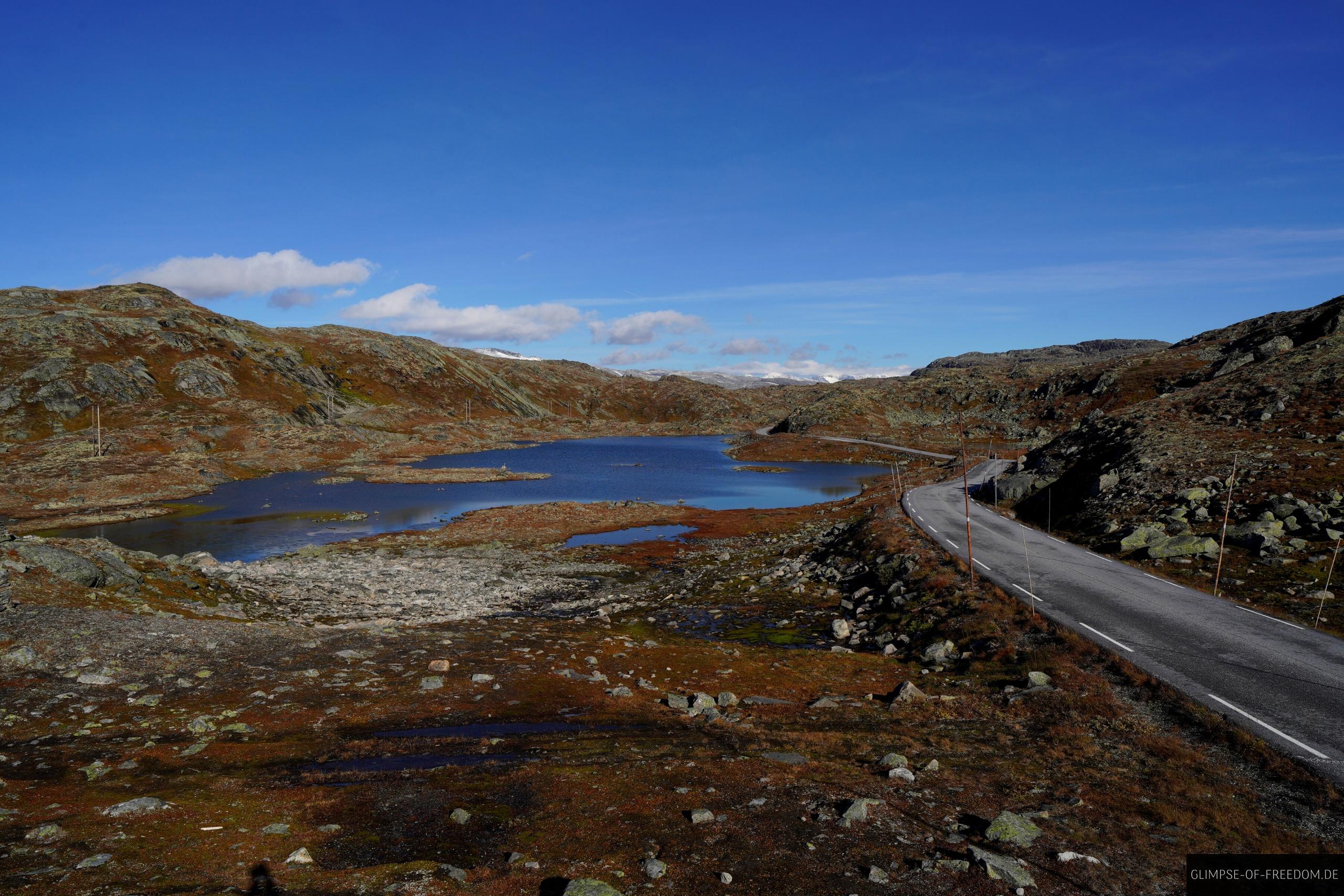Sognefjellstrasse zwischen Bergen und Seen Sognefjellstrasse zwischen Bergen und Seen